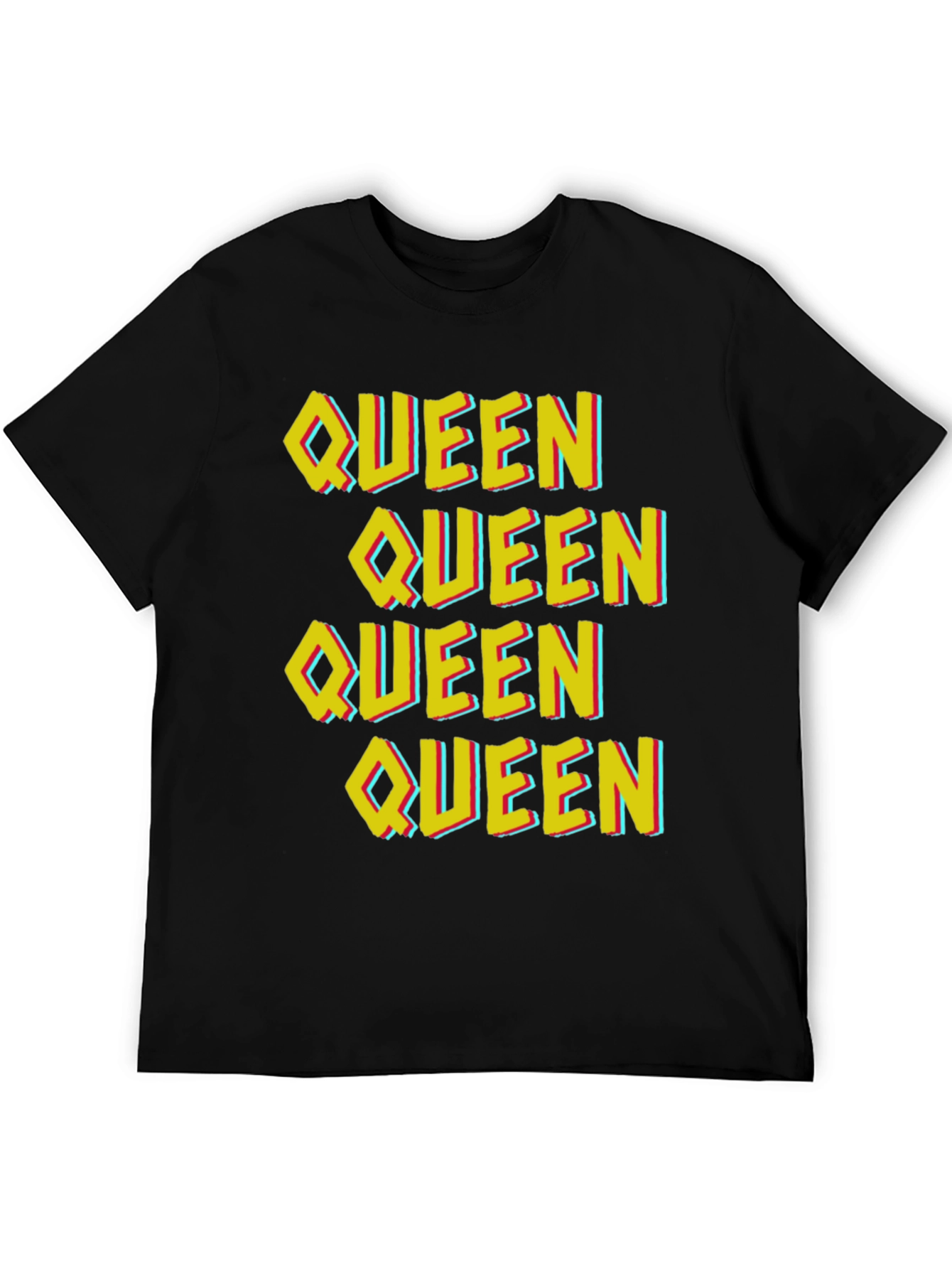 Queen Graphic Tee - Black