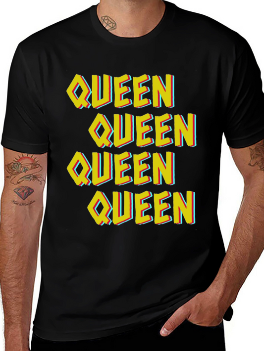 Queen Graphic Tee - Black