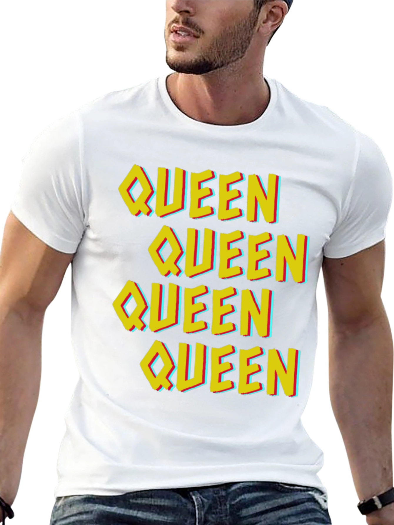 Queen Graphic Tee - Black