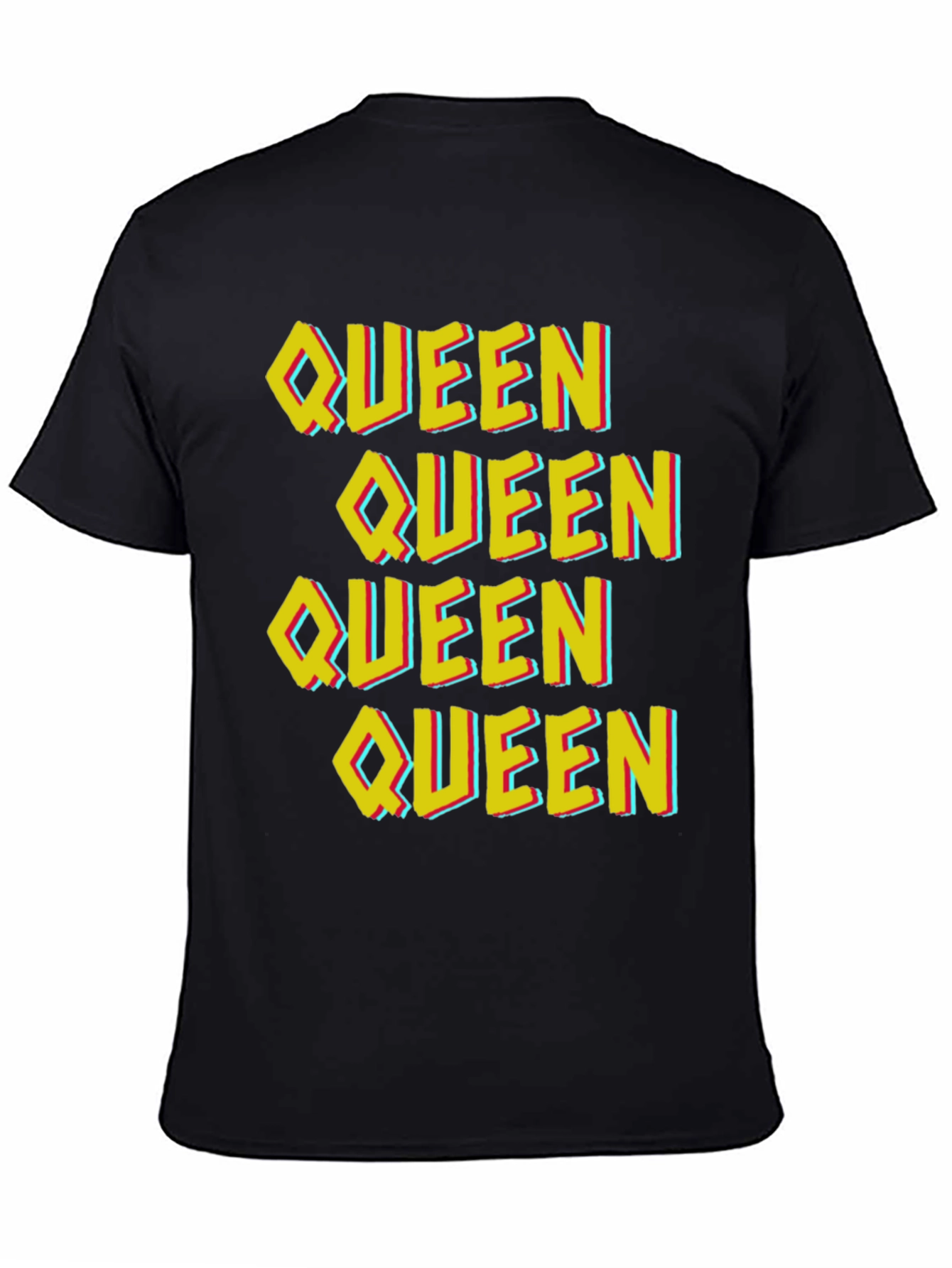 Queen Graphic Tee - Black