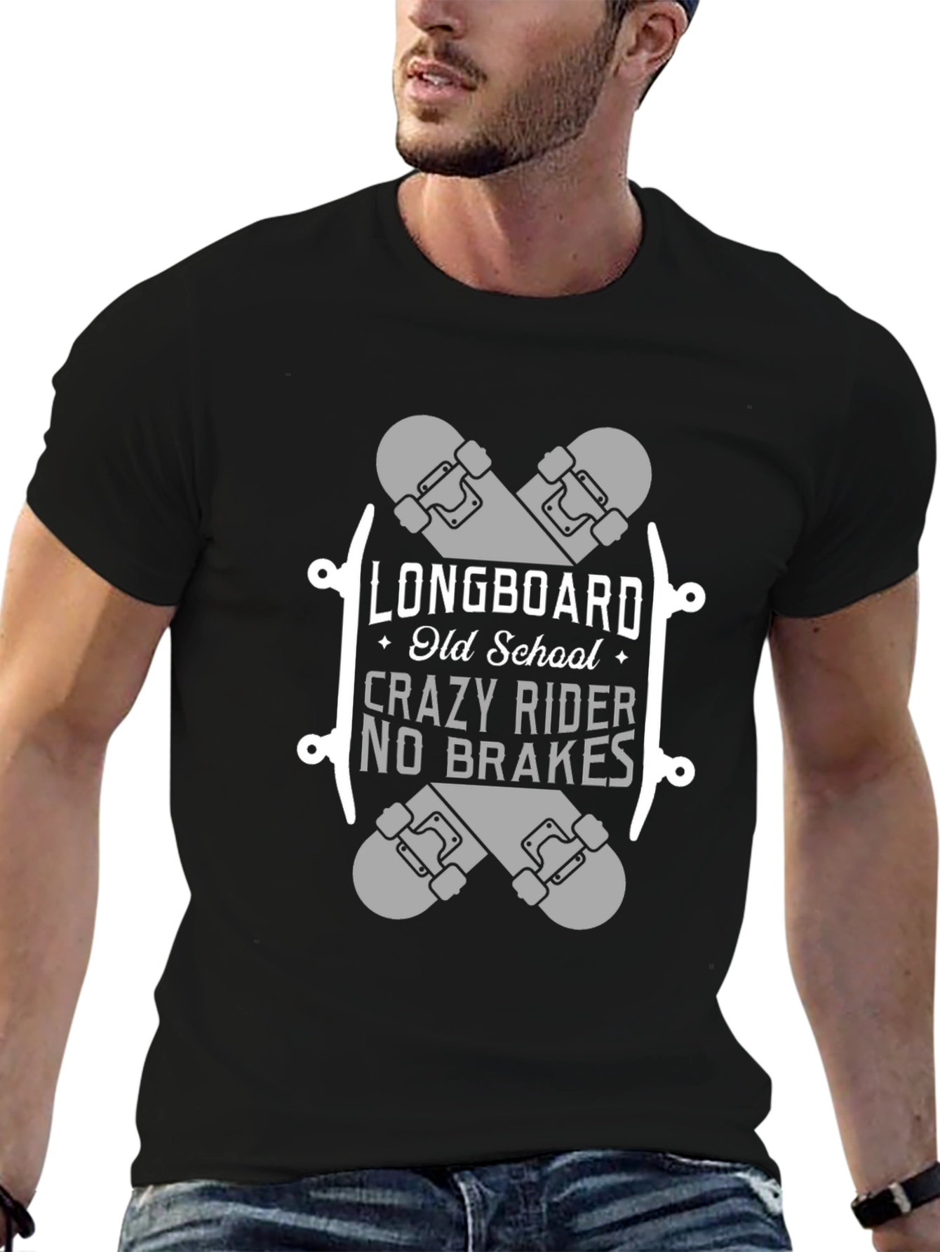 Longboard Crazy Rider Tee