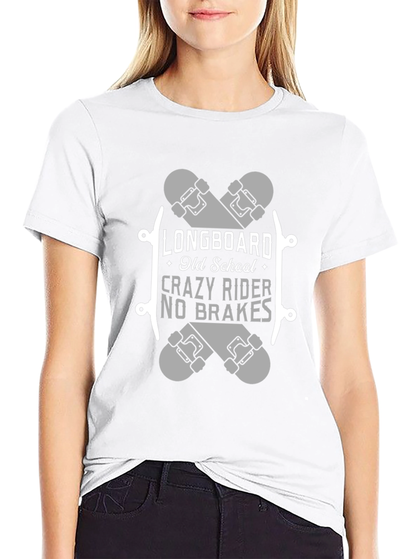 Longboard Crazy Rider Tee