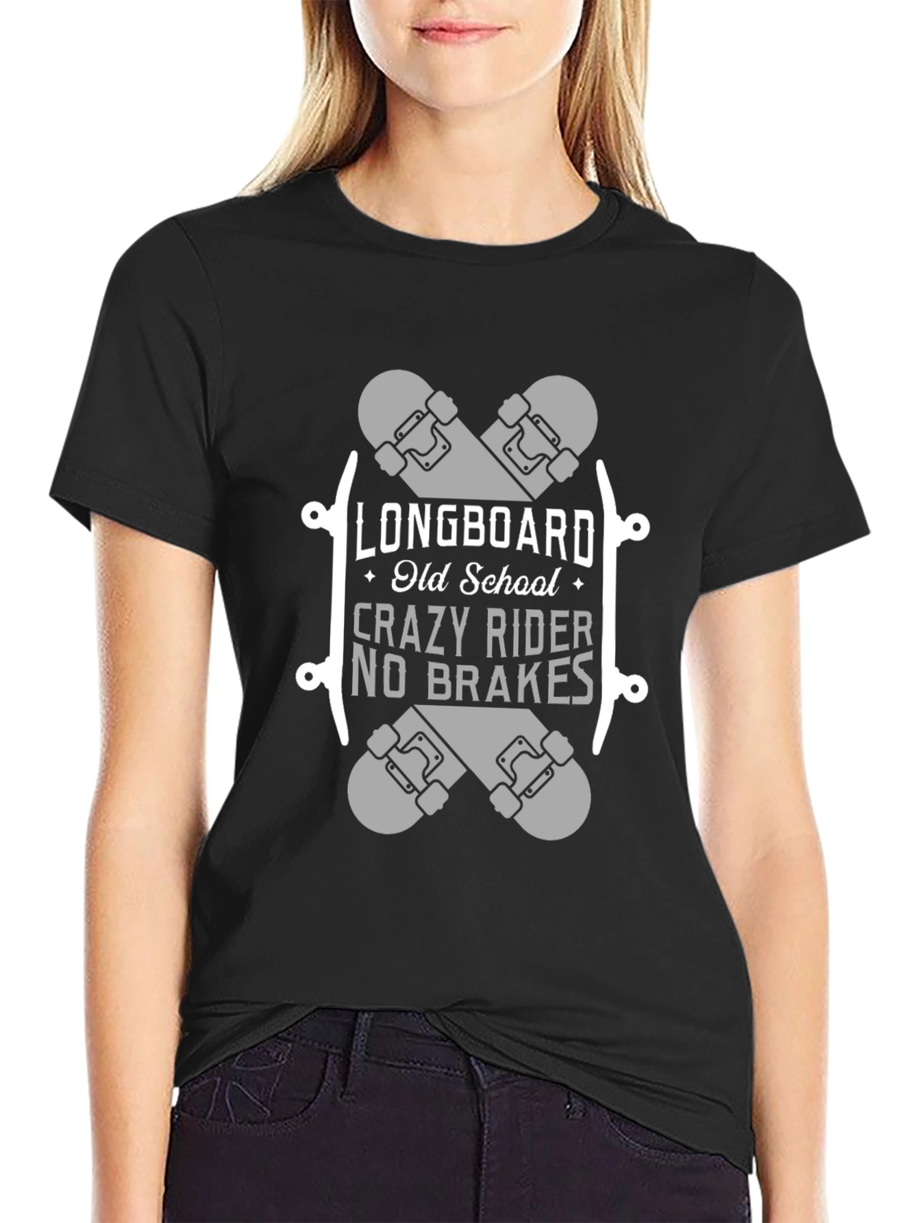 Longboard Crazy Rider Tee