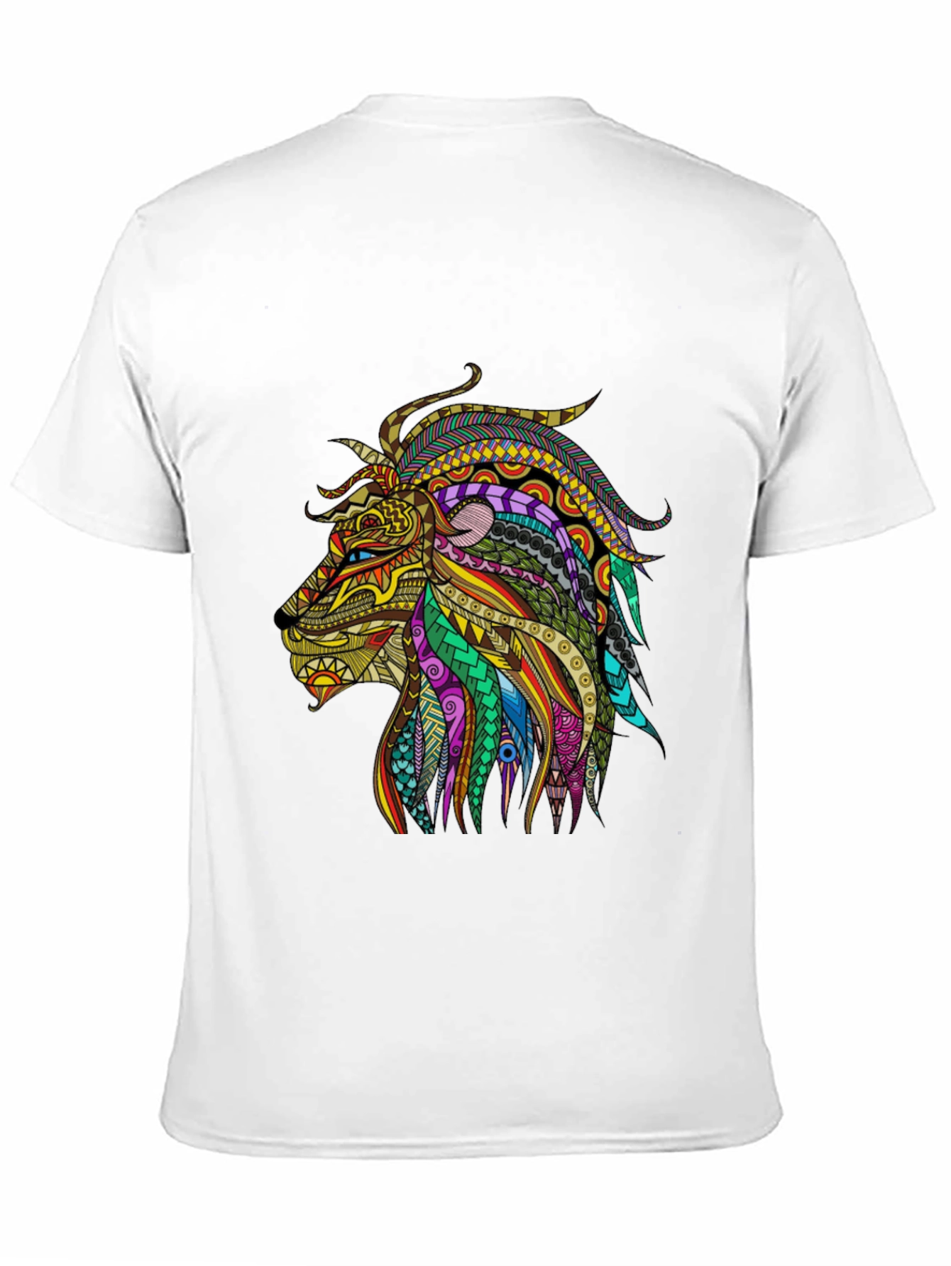 Lion Graphic Black T-Shirt
