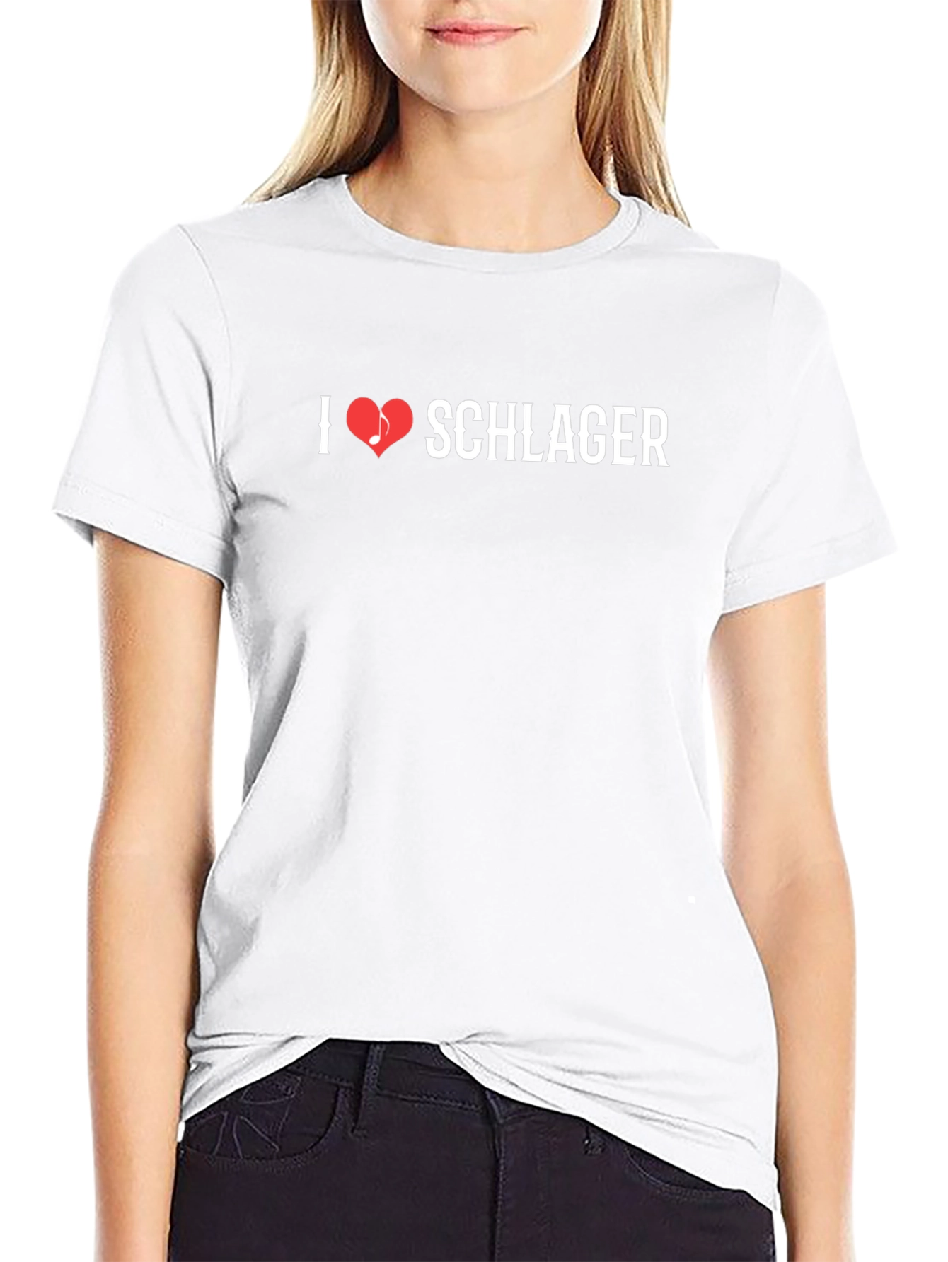 I Love Schlager Music T-Shirt
