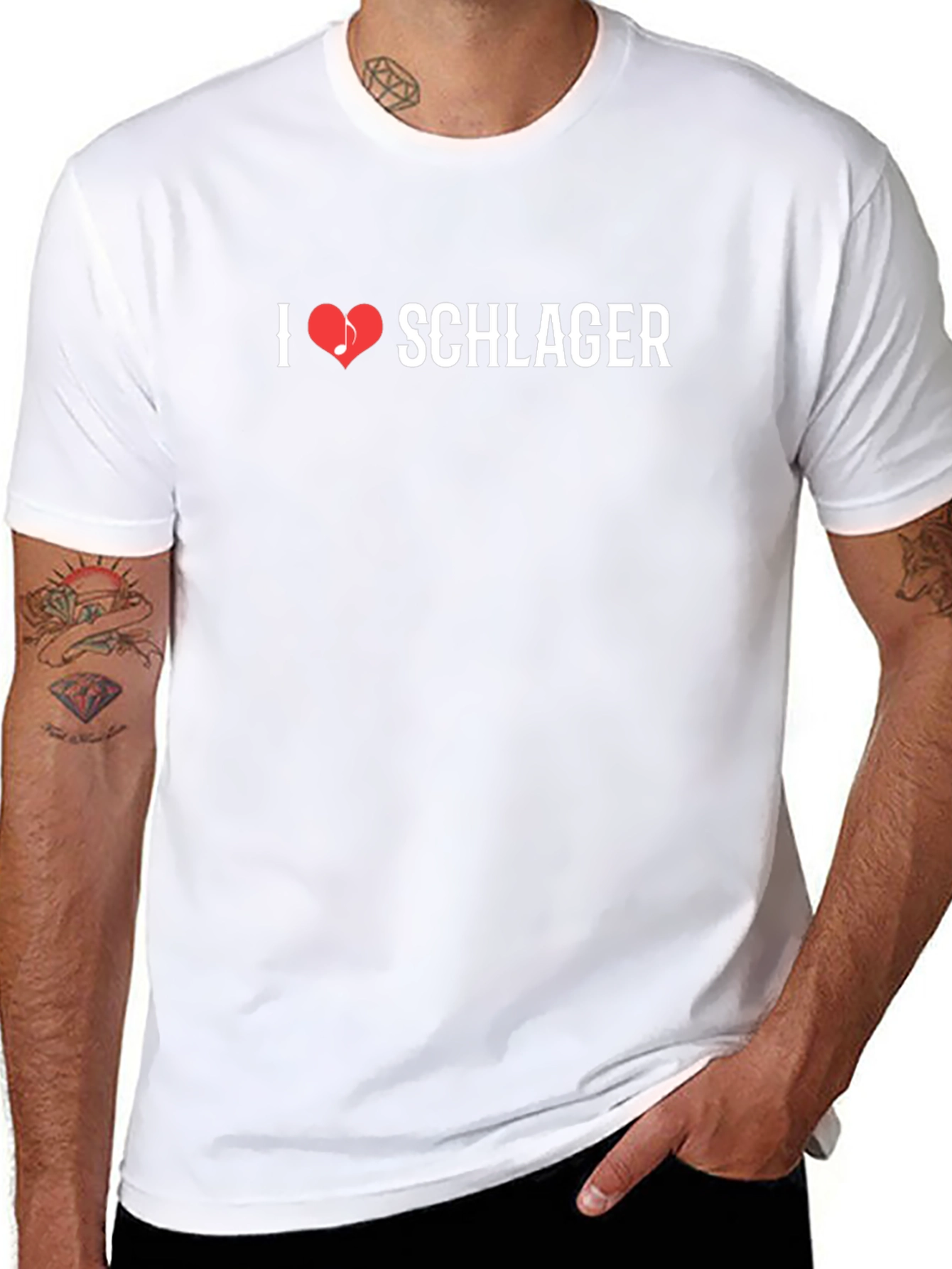 I Love Schlager Music T-Shirt