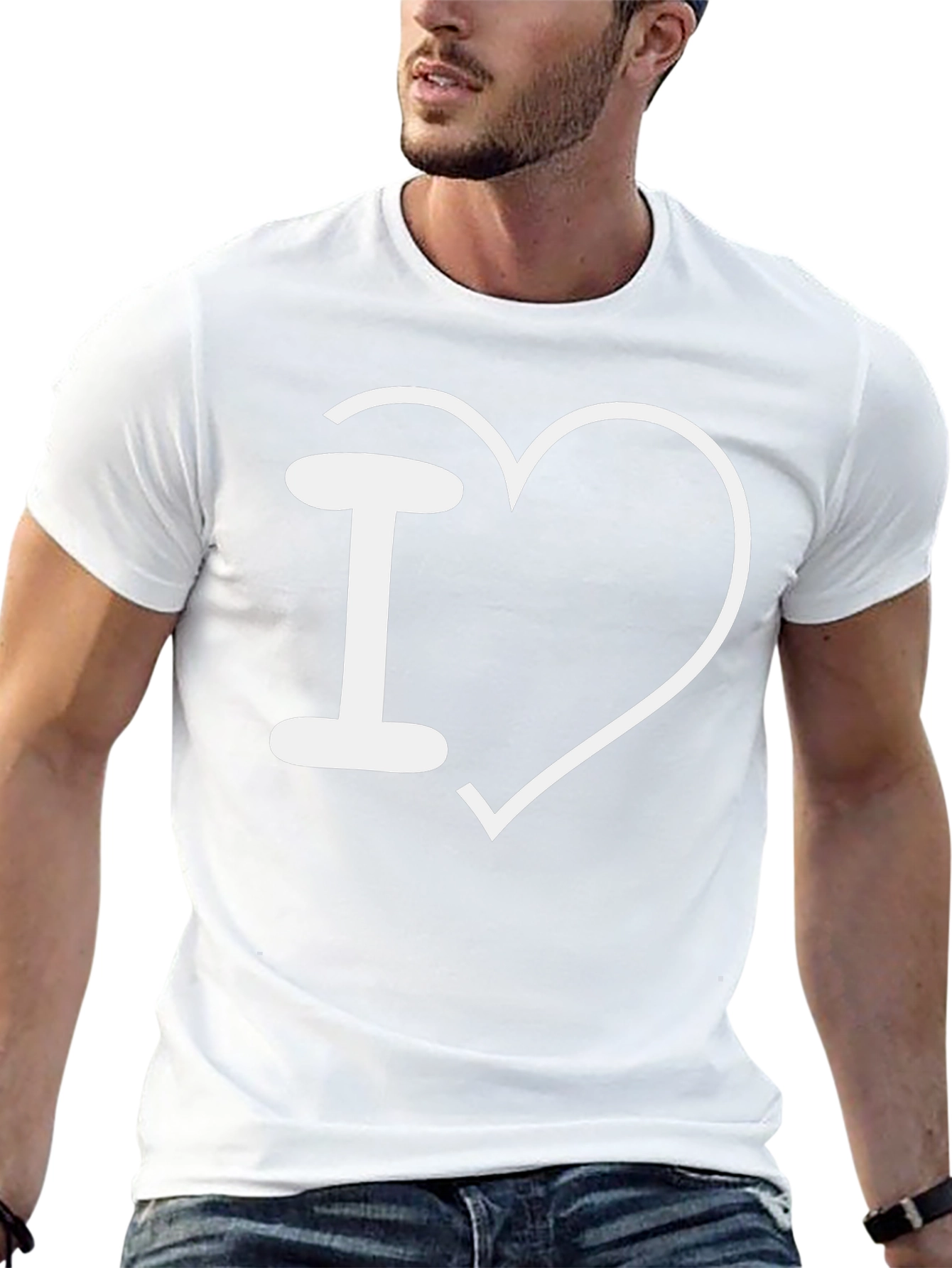 I Heart Design Black T-Shirt