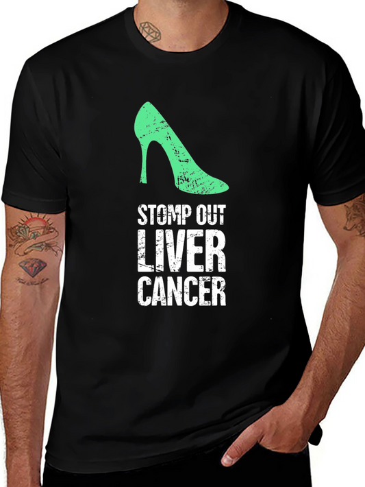 Stomp Out Liver Cancer T-Shirt
