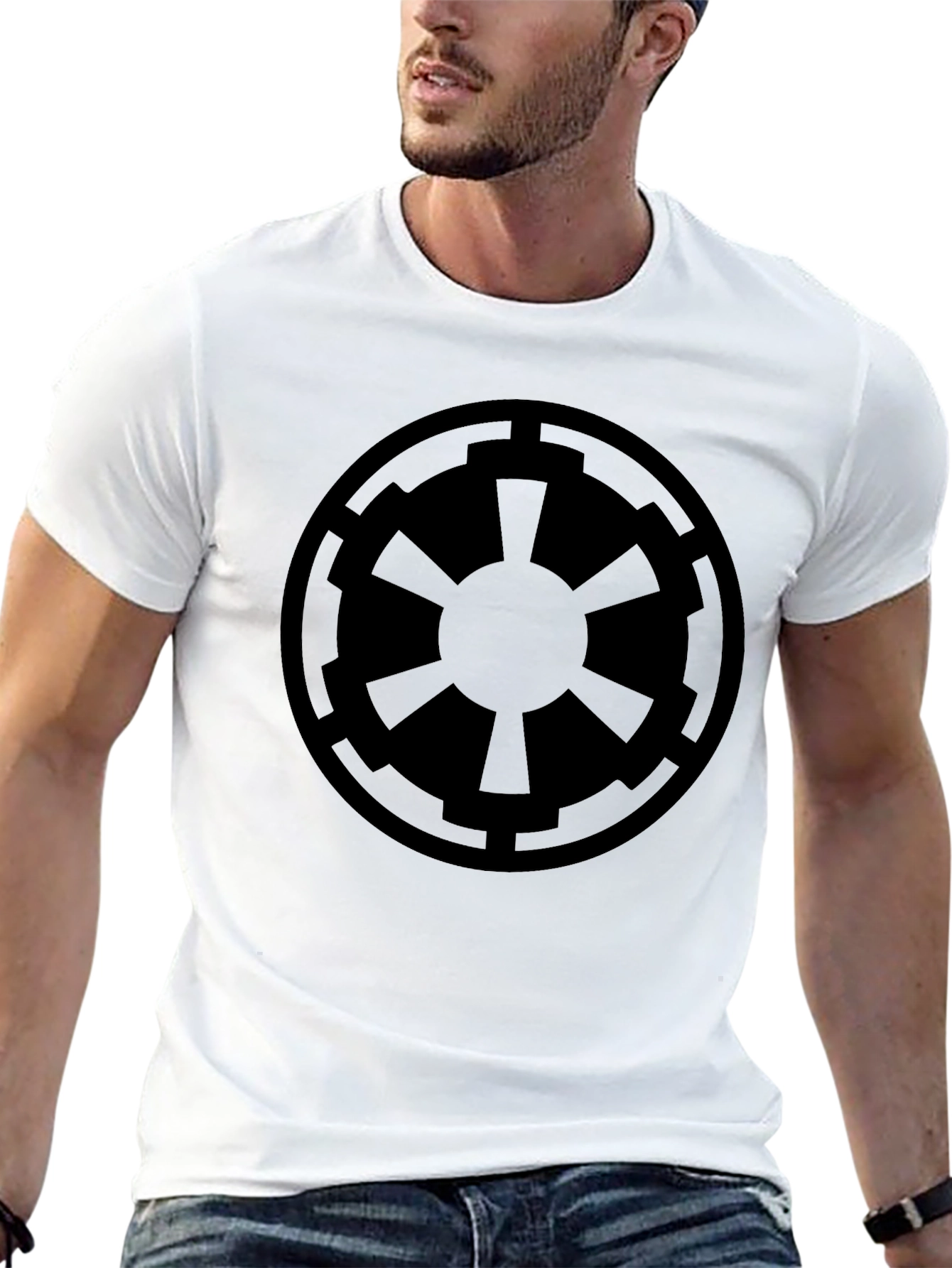 Star Wars Imperial Symbol T-Shirt - Black