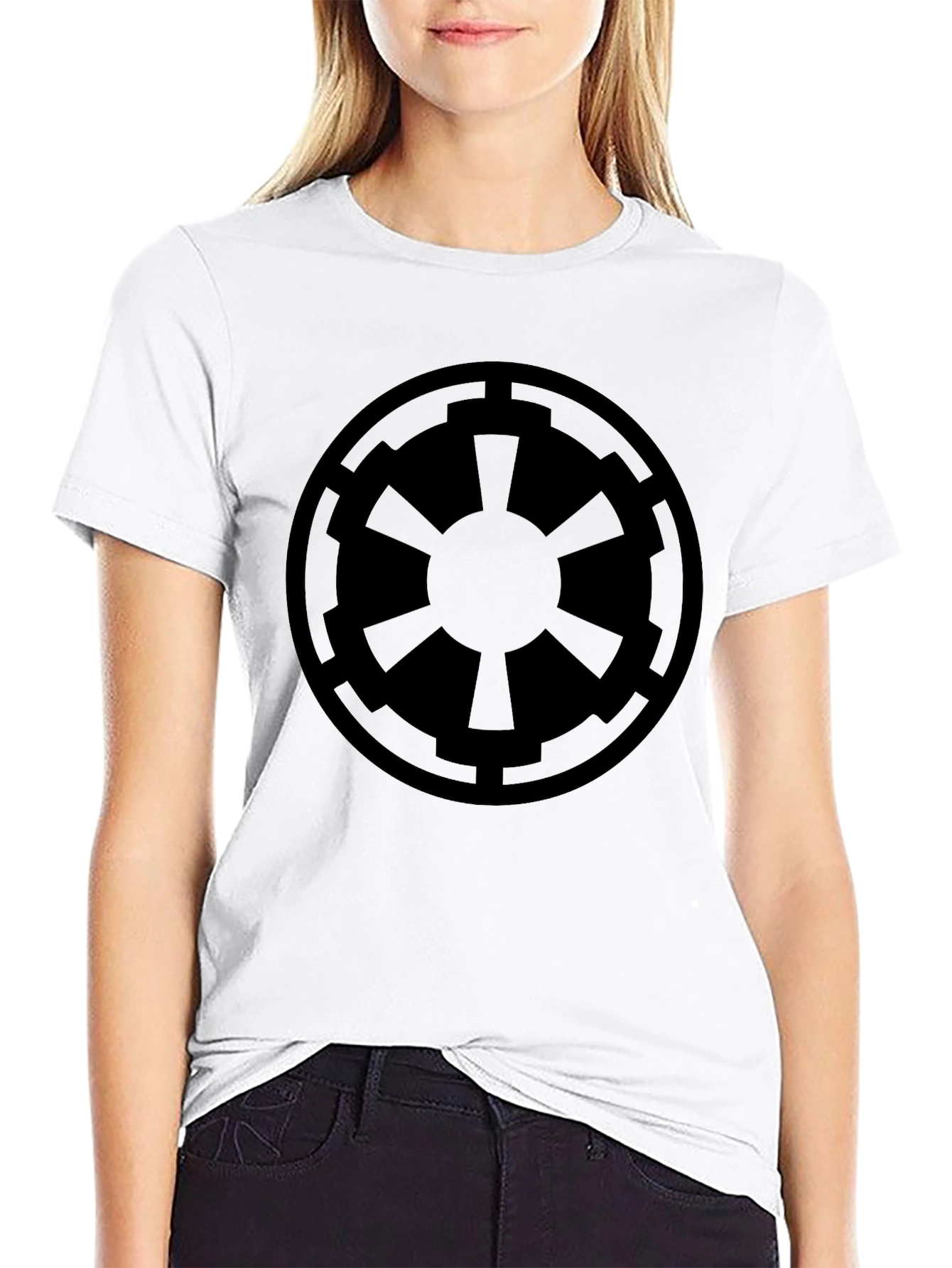Star Wars Imperial Symbol T-Shirt - Black