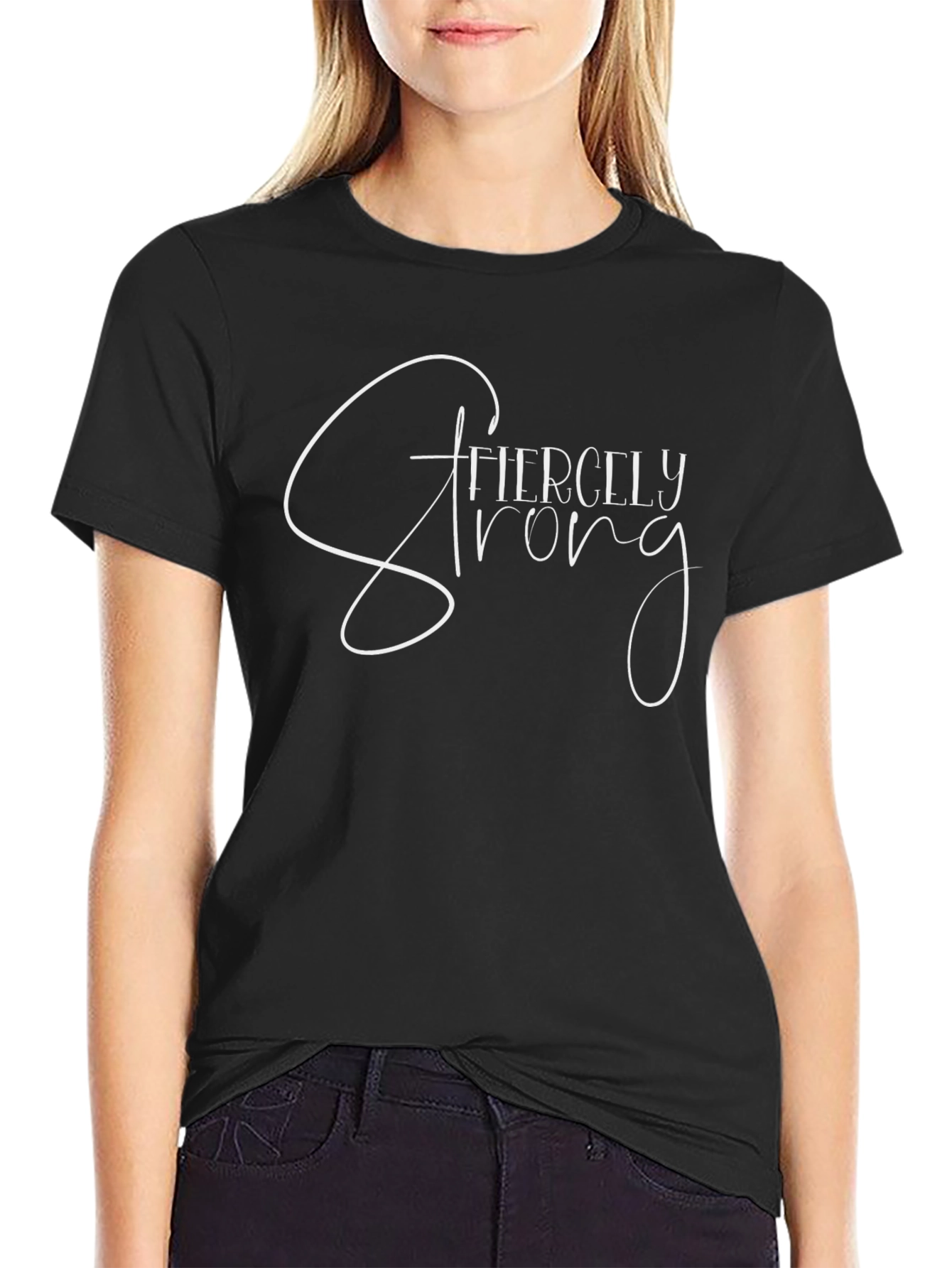 Fiercely Strong Graphic T-Shirt