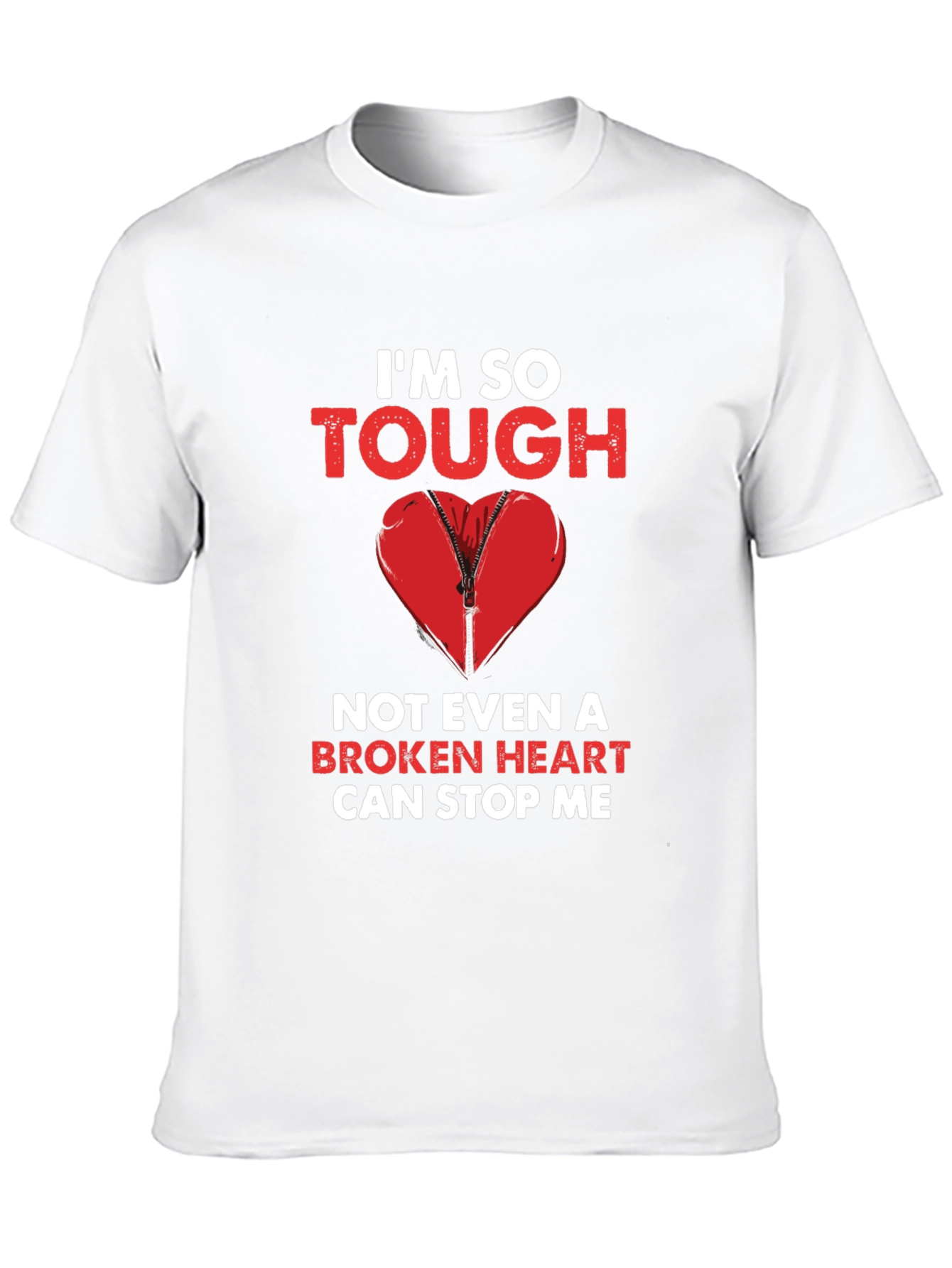 Im So Tough Broken Heart Graphic Tee