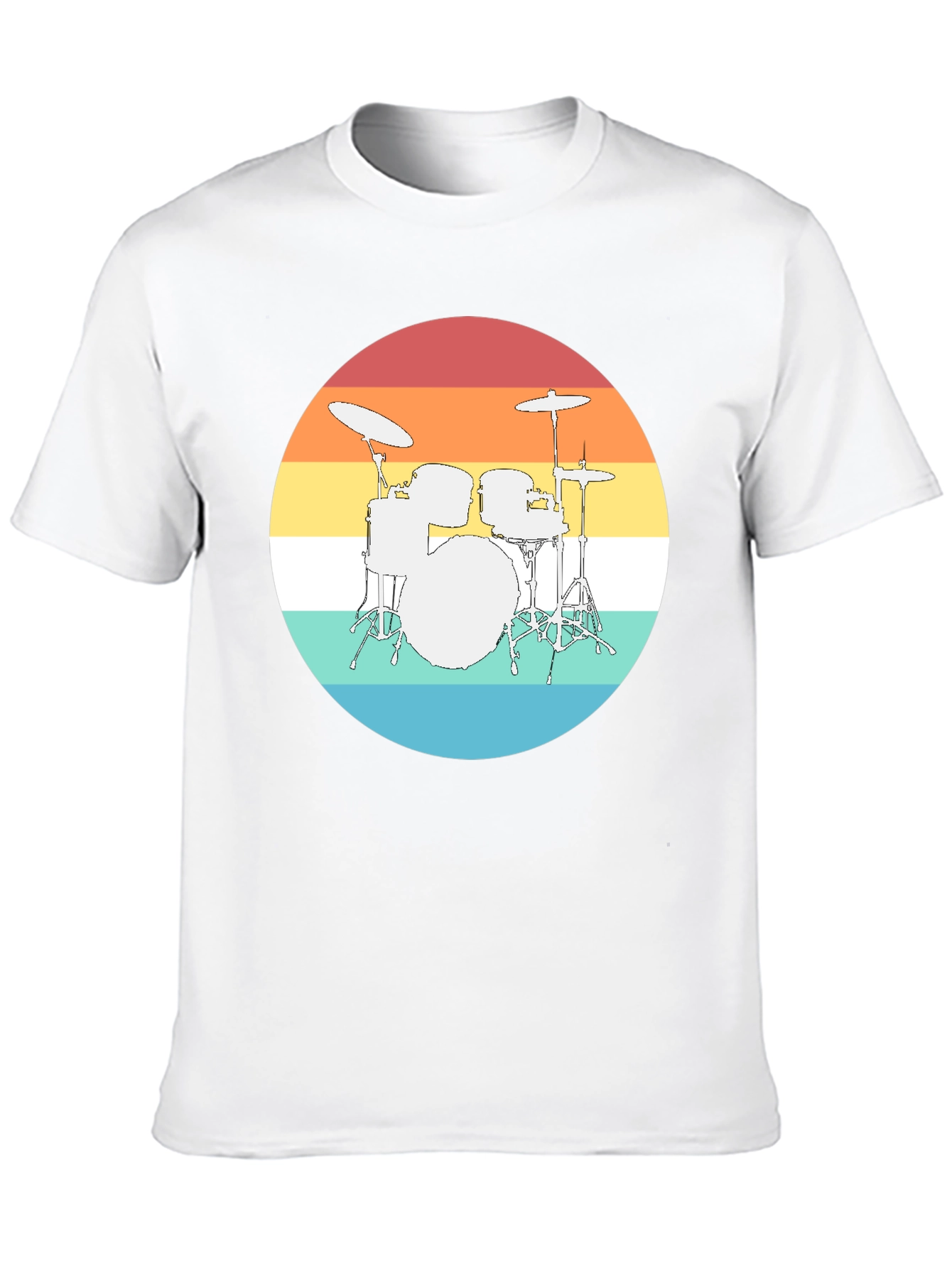 Retro Drum Set T-Shirt