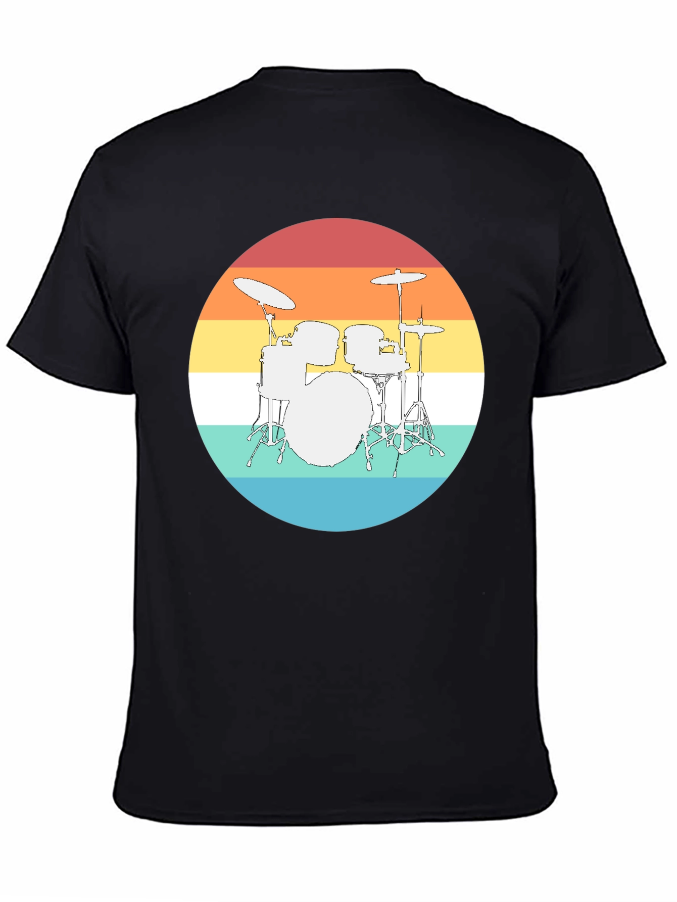 Retro Drum Set T-Shirt