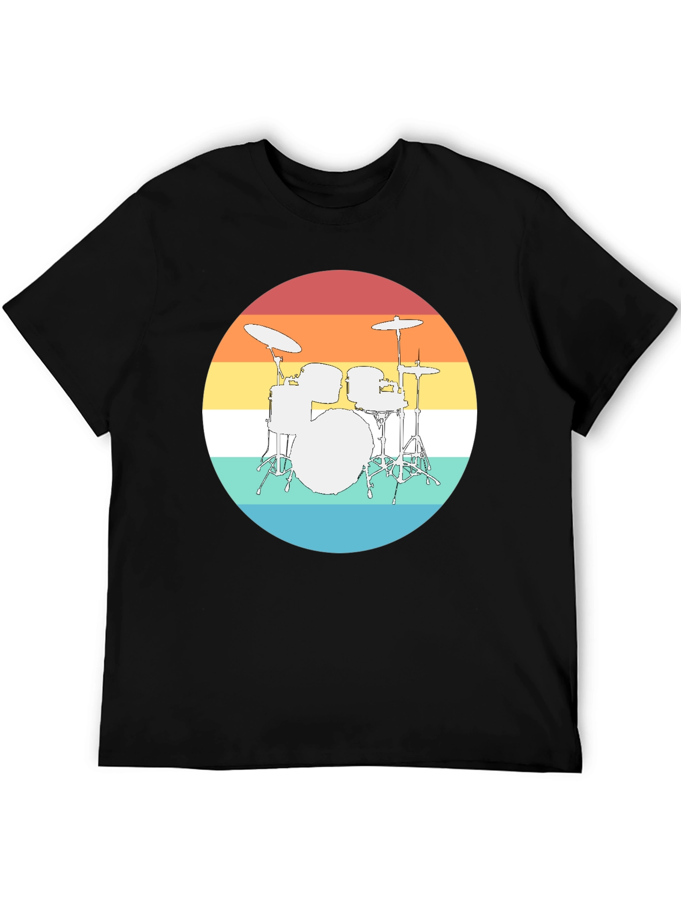 Retro Drum Set T-Shirt