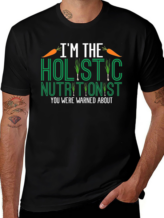 Holistic Nutritionist T-Shirt - Vegan Foodie Tee