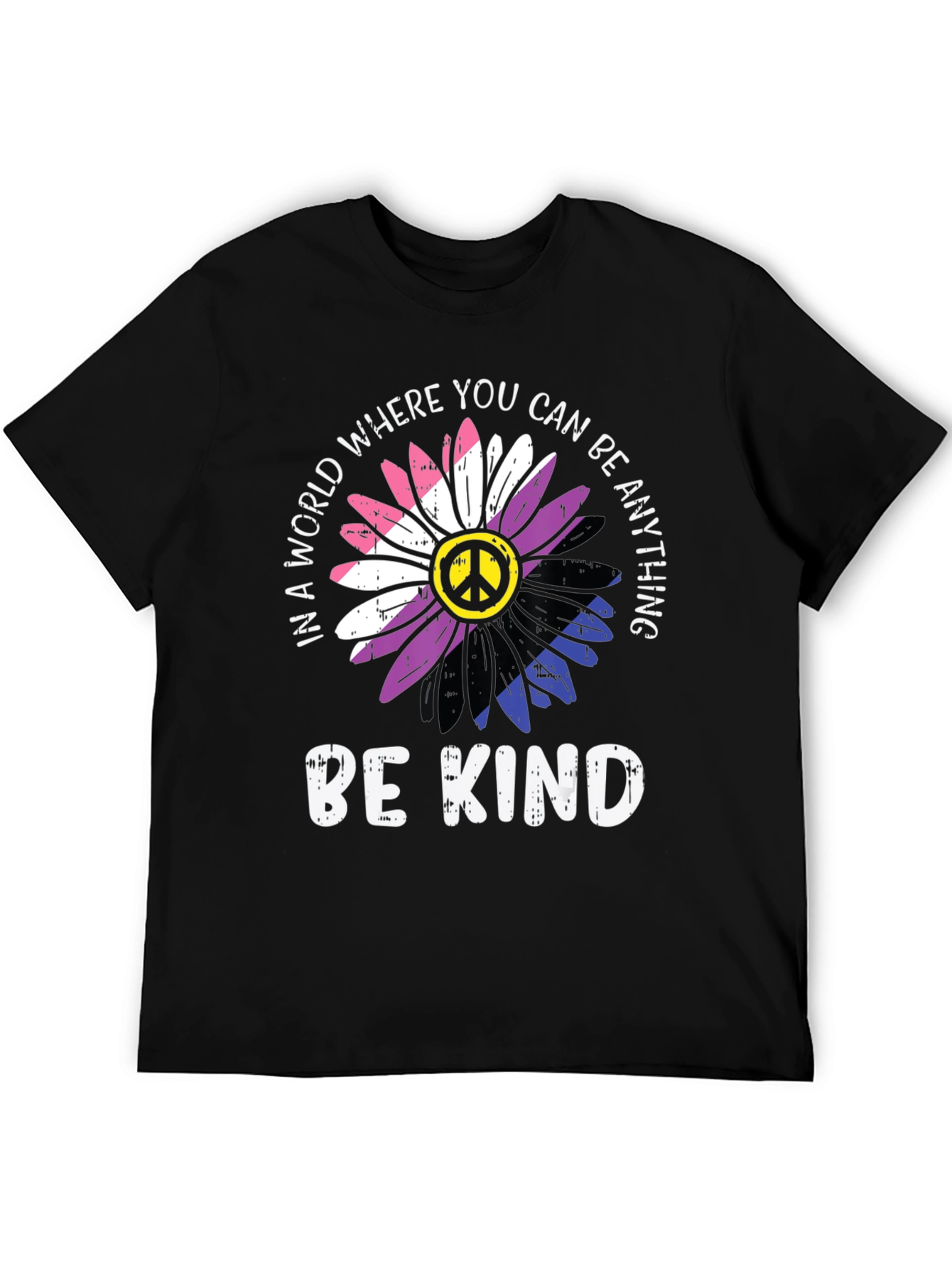 Be Kind Flower T-Shirt - Unisex Pride Tee