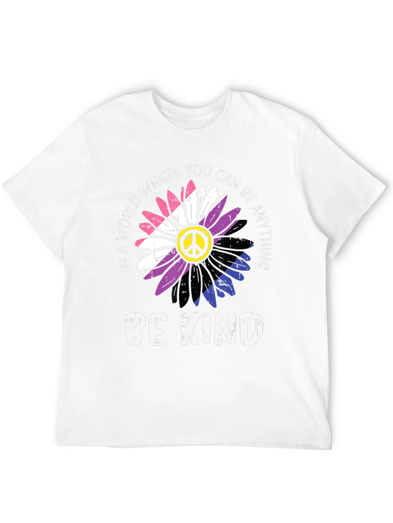 Be Kind Flower T-Shirt - Unisex Pride Tee