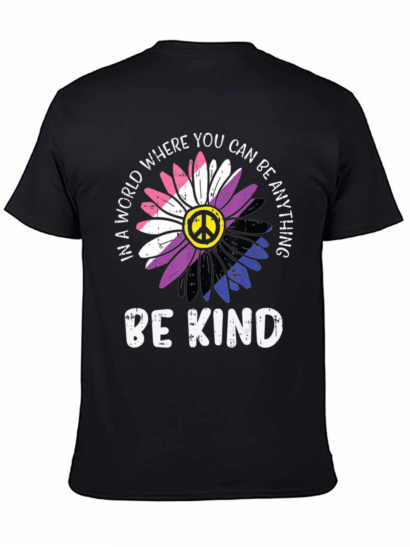 Be Kind Flower T-Shirt - Unisex Pride Tee