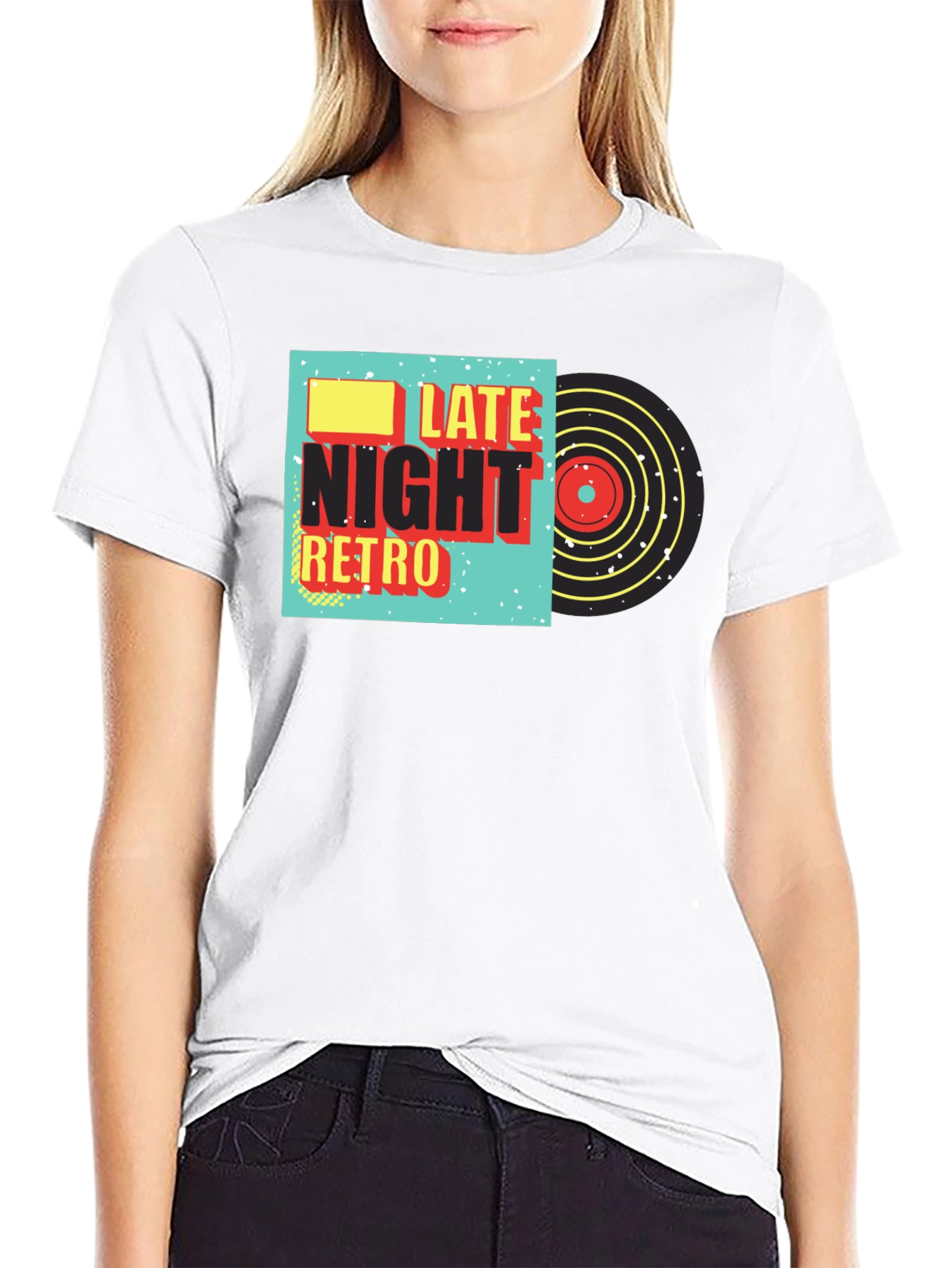 Retro Night T-Shirt - Stylish Graphic Tee