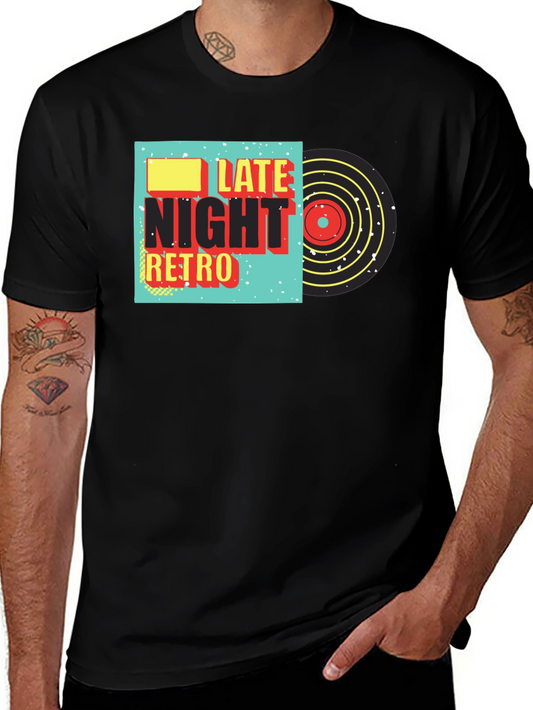 Retro Night T-Shirt - Stylish Graphic Tee