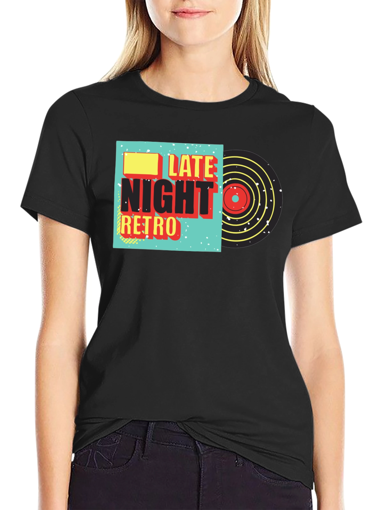 Retro Night T-Shirt - Stylish Graphic Tee