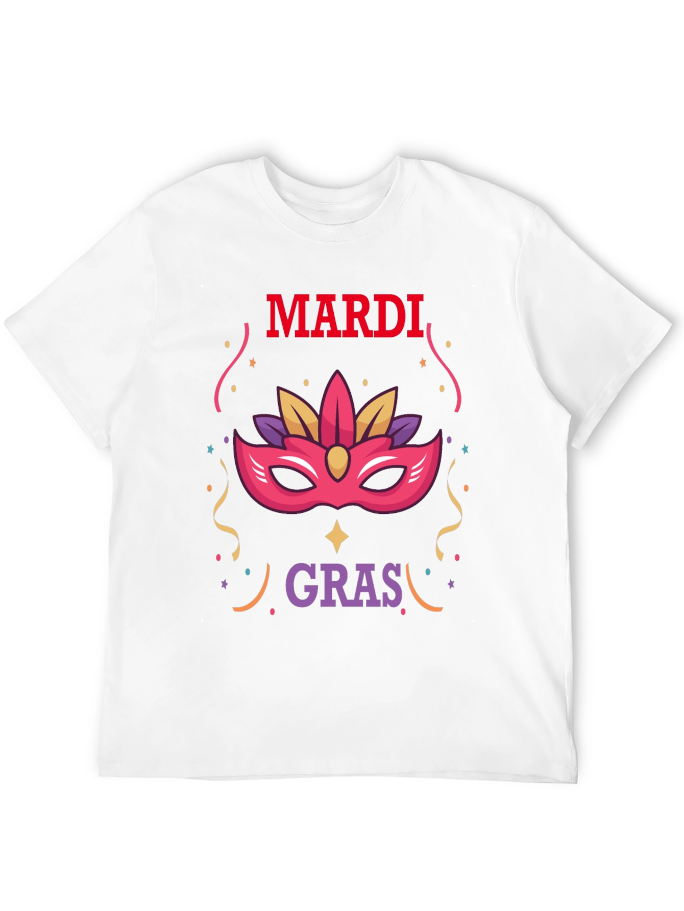 Mardi Gras Mask Tee