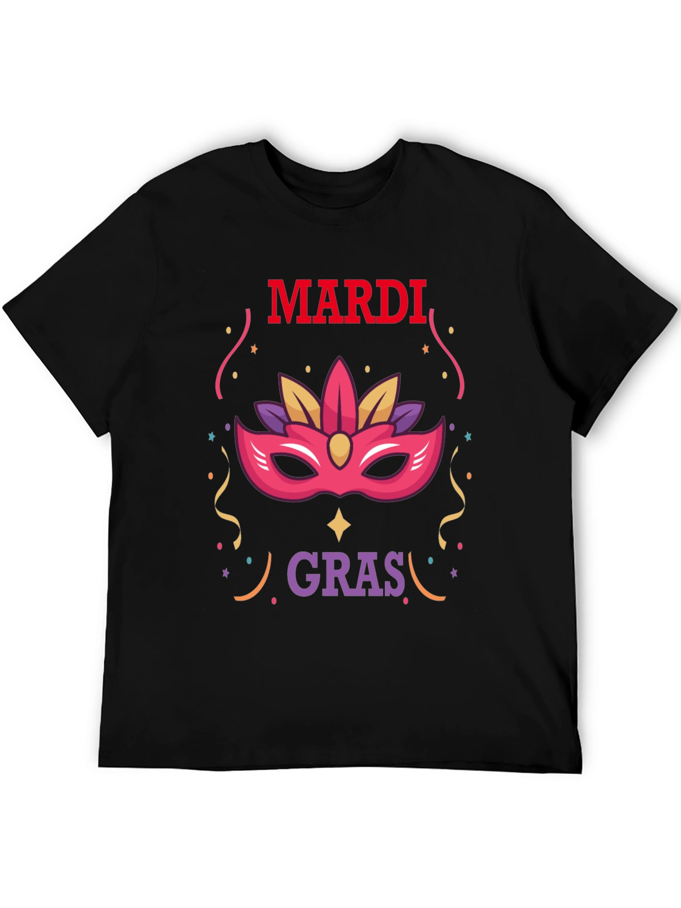 Mardi Gras Mask Tee