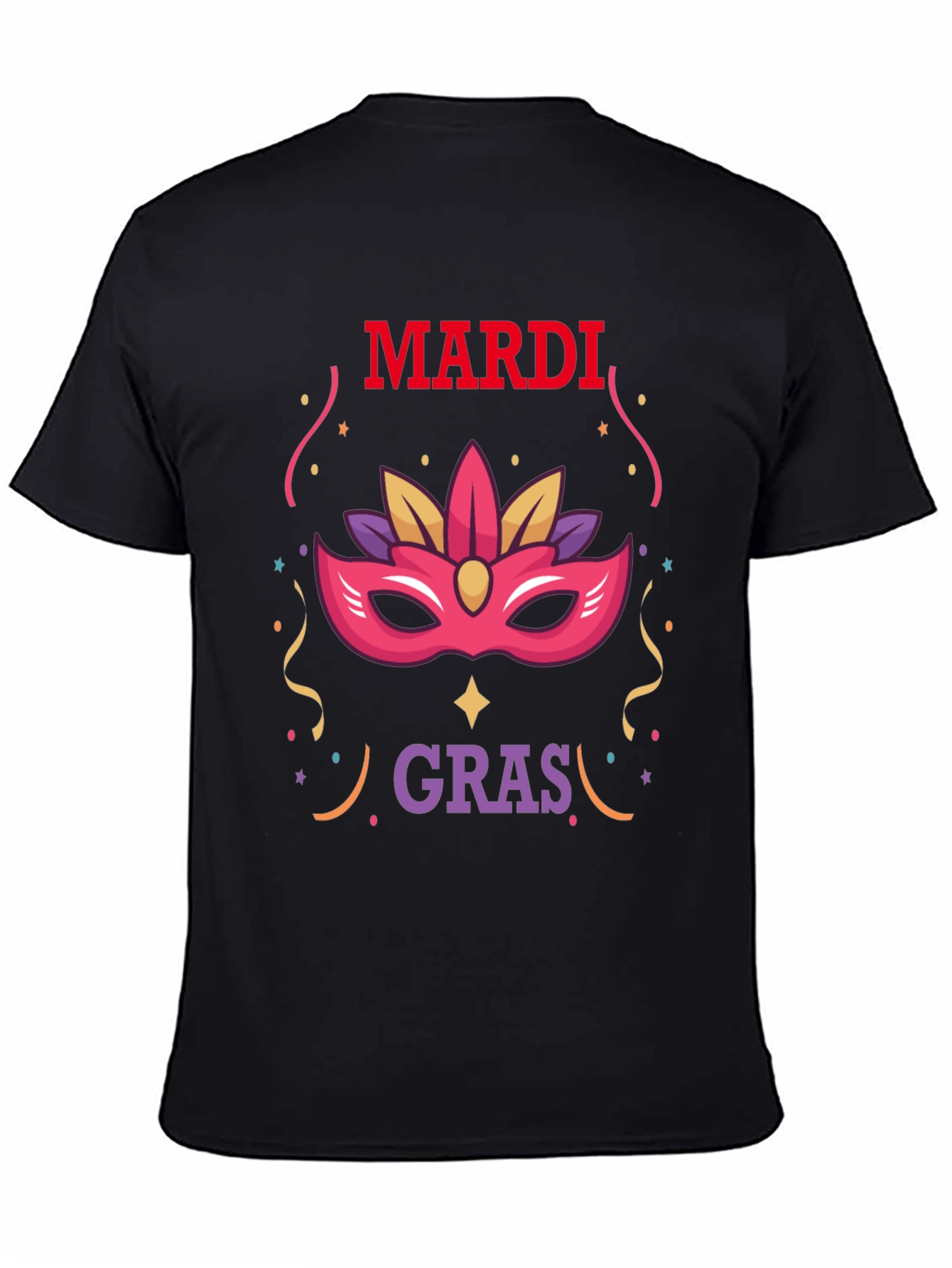 Mardi Gras Mask Tee