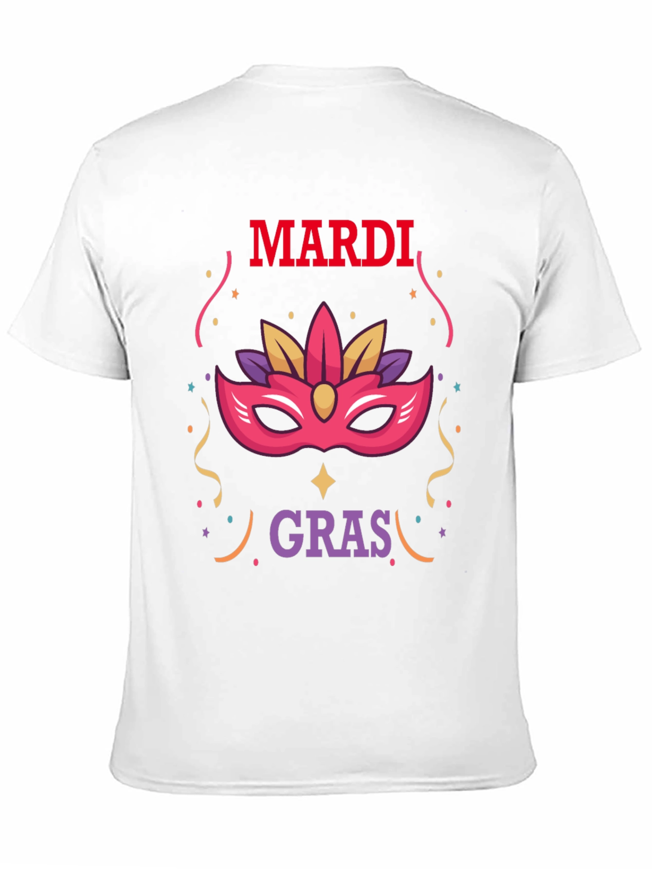 Mardi Gras Mask Tee