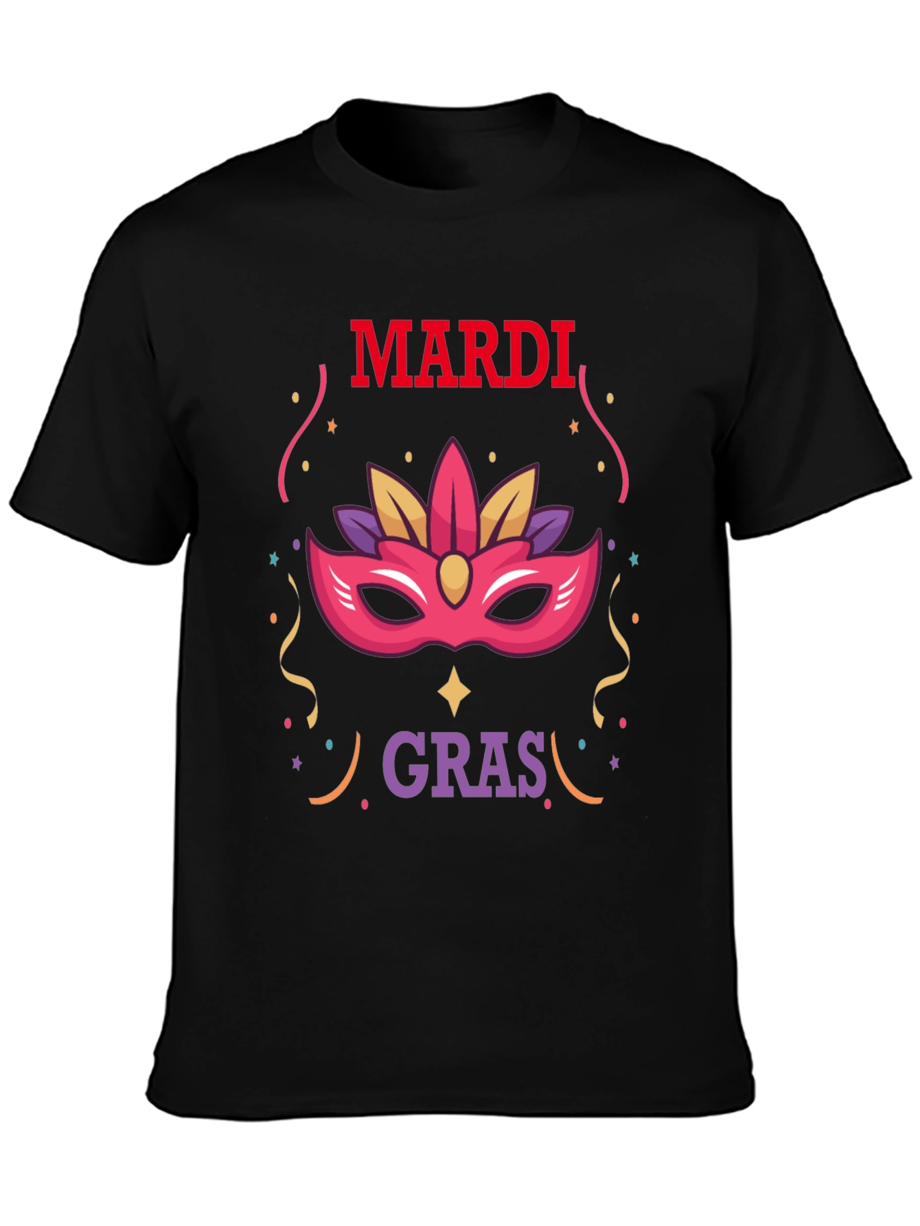 Mardi Gras Mask Tee