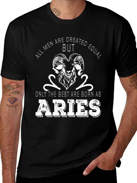 Aries Zodiac T-Shirt - Born Under the Best Sign