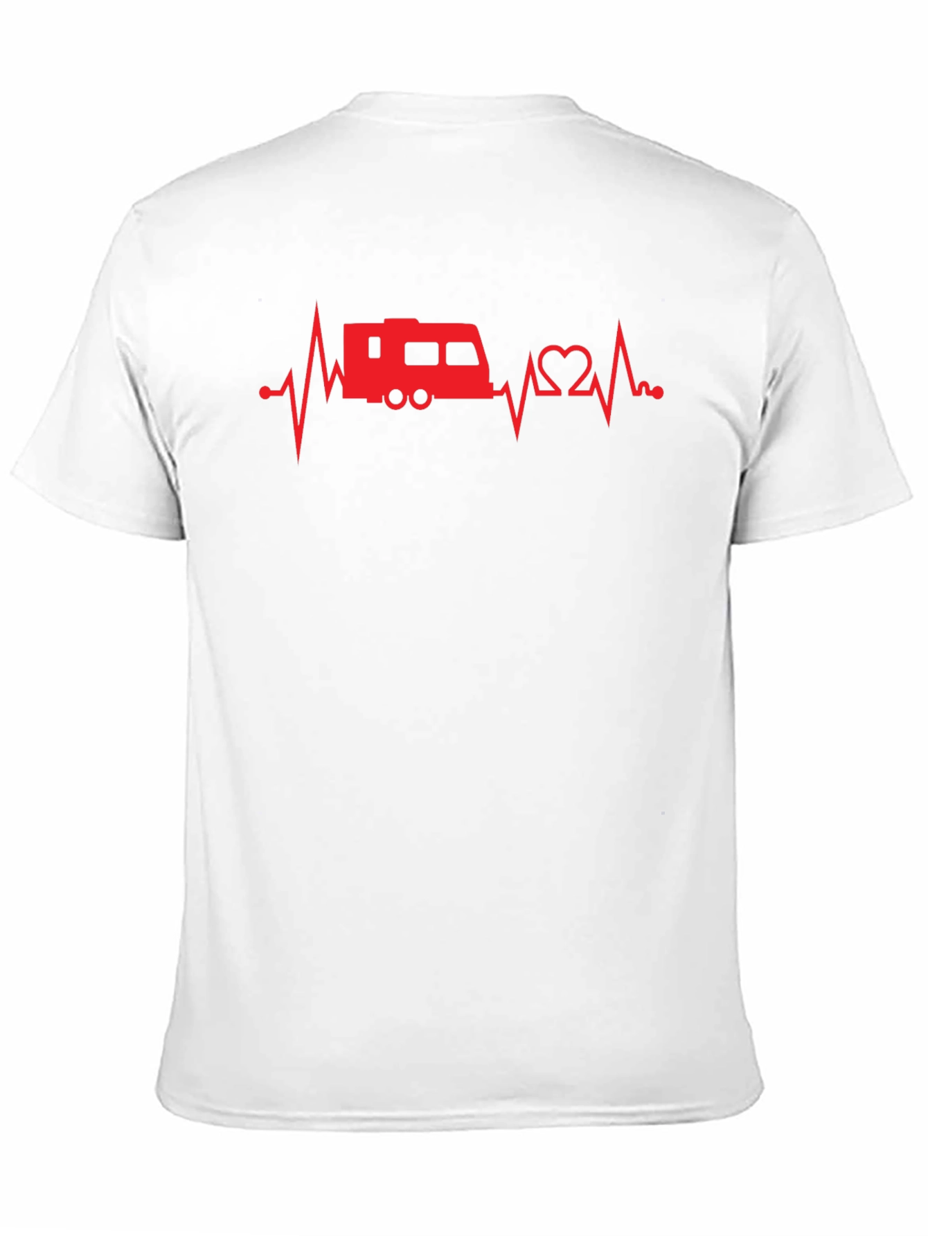 RV Heartbeat T-Shirt - Camping Lover Tee