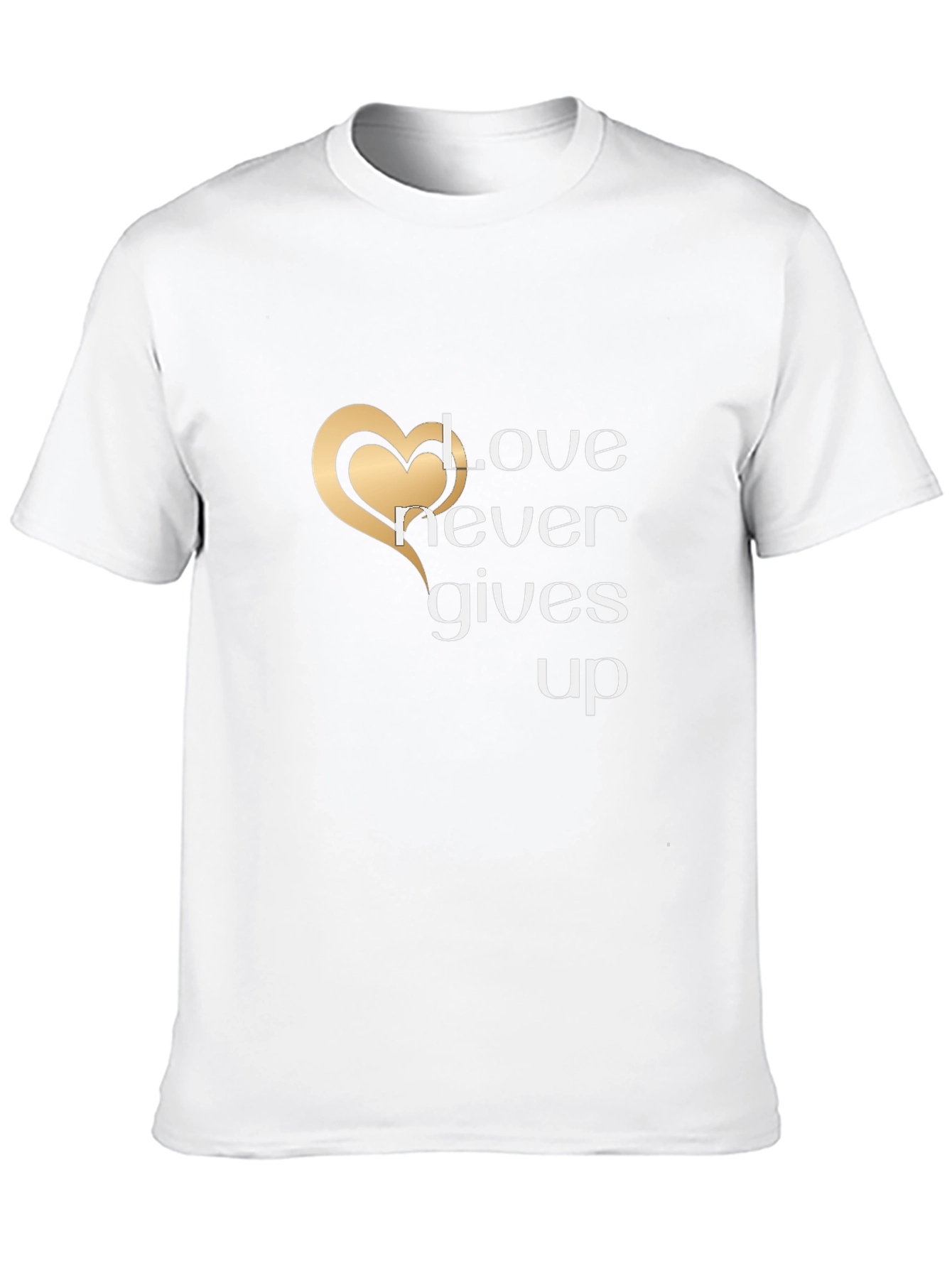 Love Never Gives Up Graphic T-Shirt