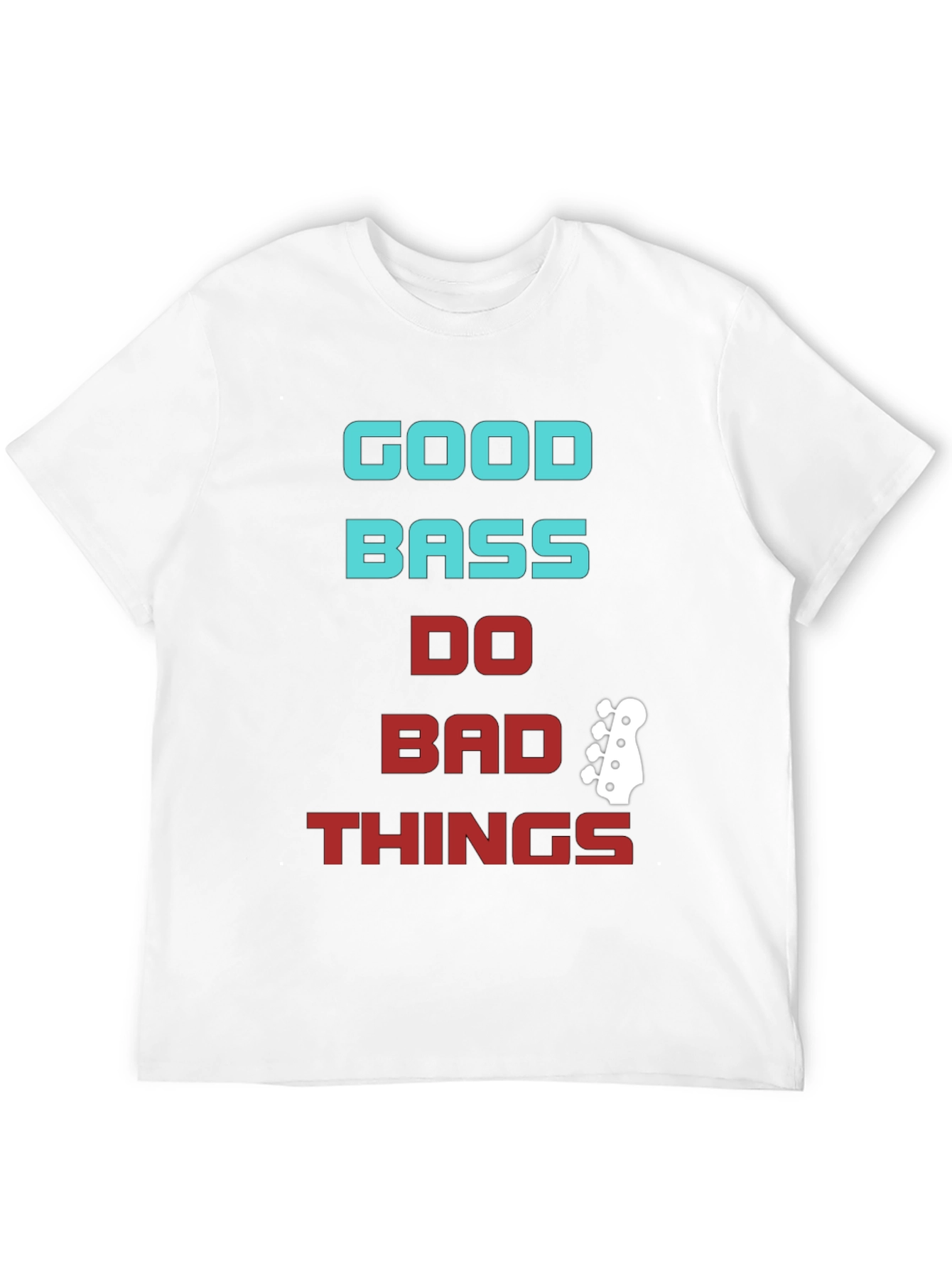 Good Bass Do Bad Things Graphic Tee - Black