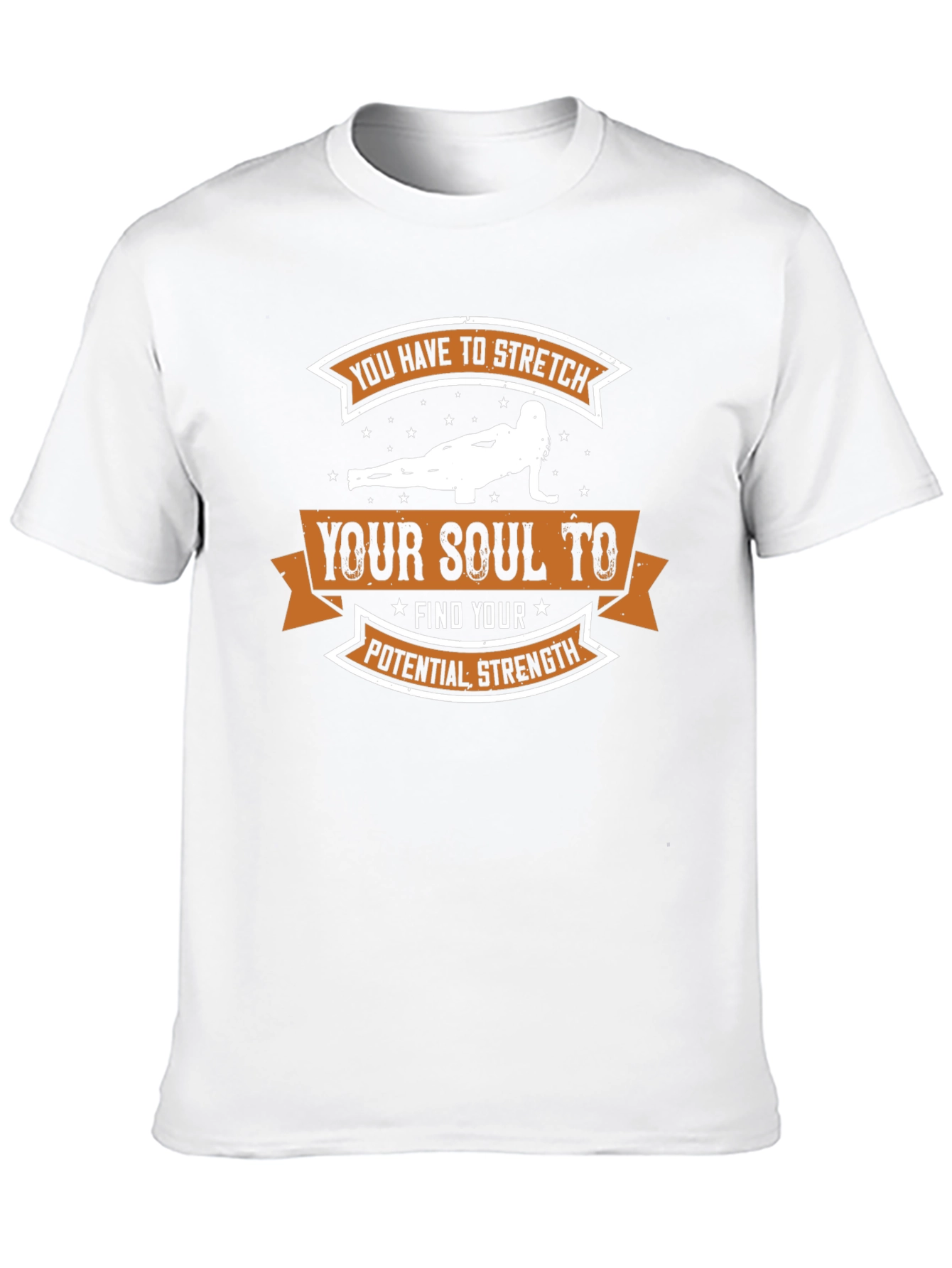 Stretch Your Soul T-Shirt - Motivational Workout Tee