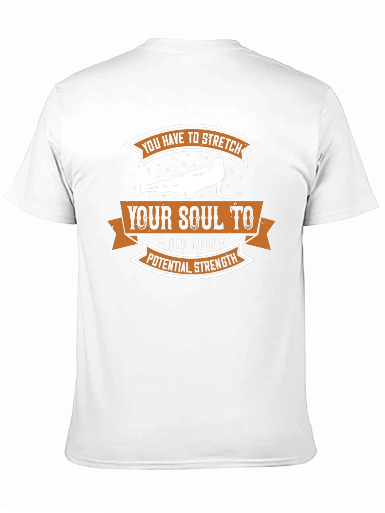 Stretch Your Soul T-Shirt - Motivational Workout Tee