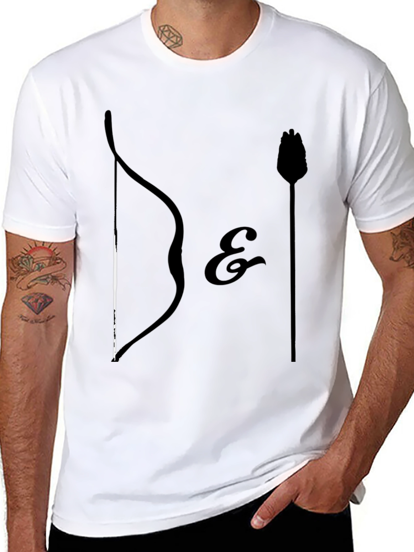 Archery Love T-Shirt - Bow and Arrow Graphic Tee