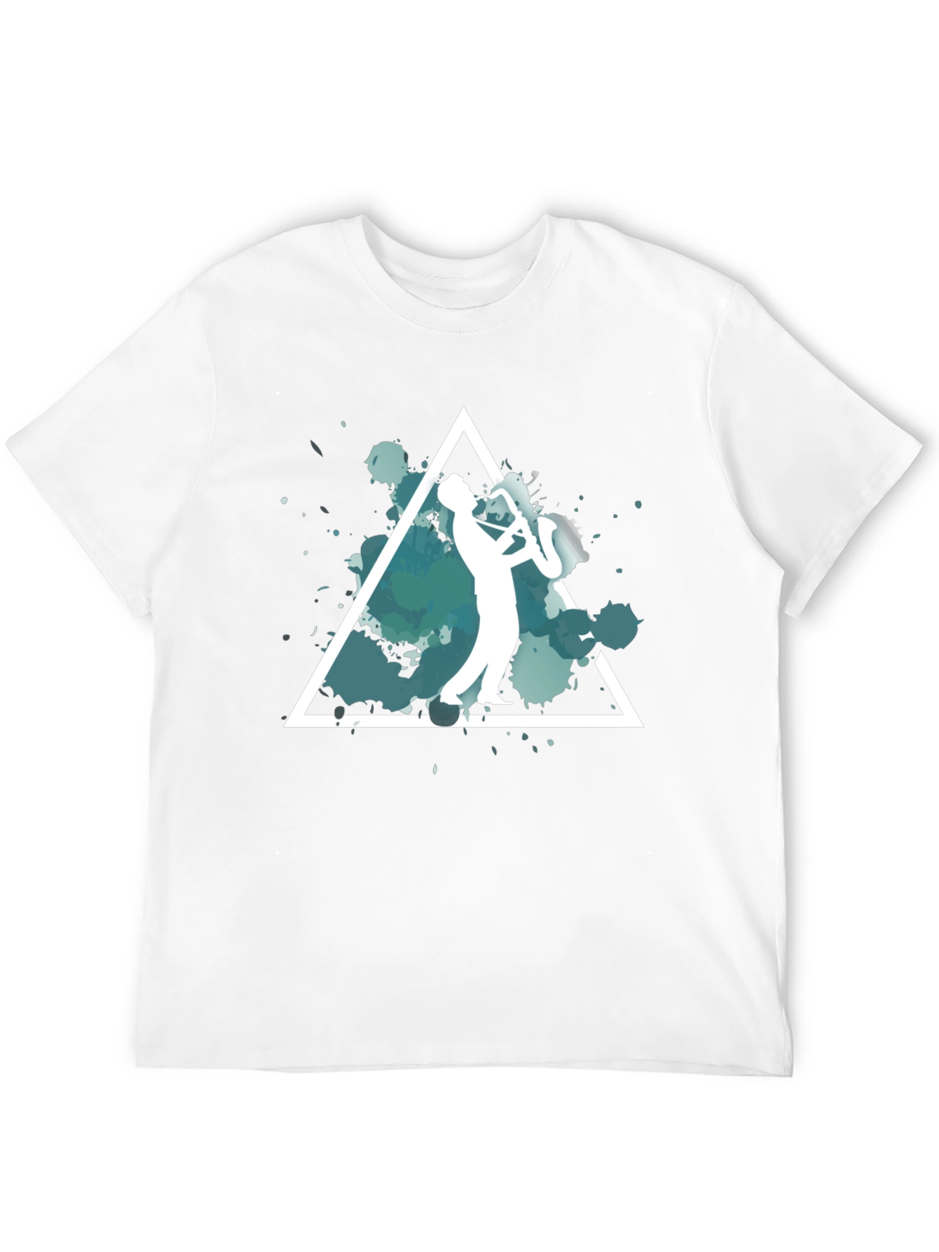 Jazz Player Graphic Tee - Cool & Unique Design
