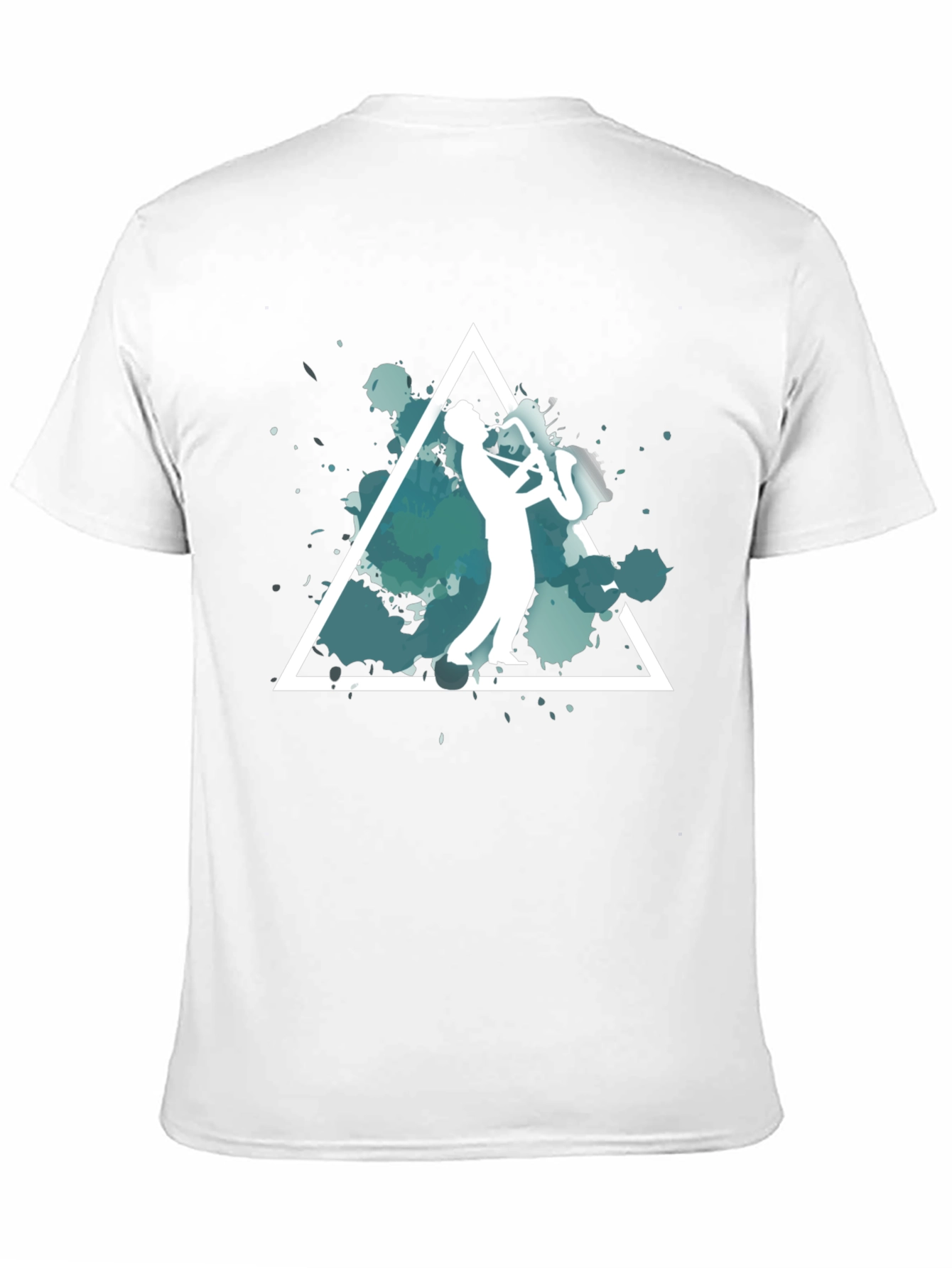 Jazz Player Graphic Tee - Cool & Unique Design
