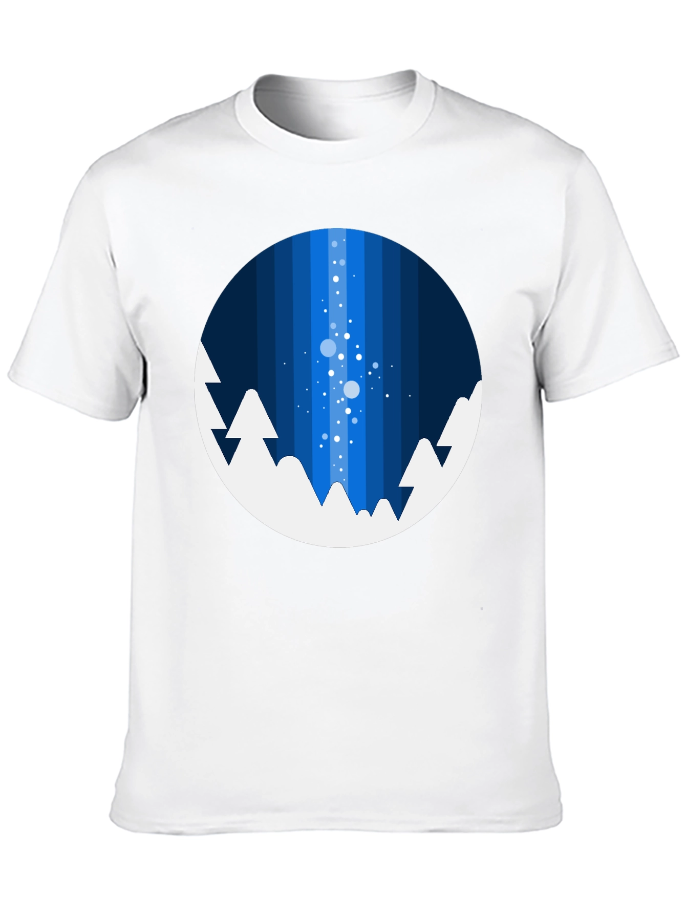 Modern Winterscape Graphic Tee