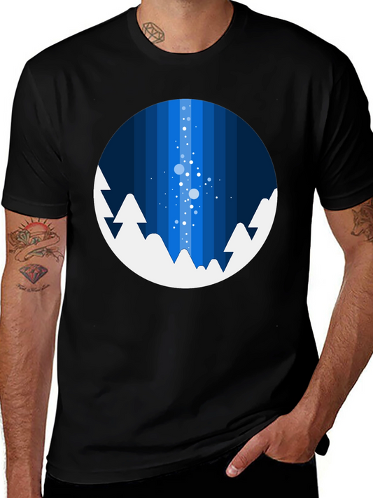 Modern Winterscape Graphic Tee