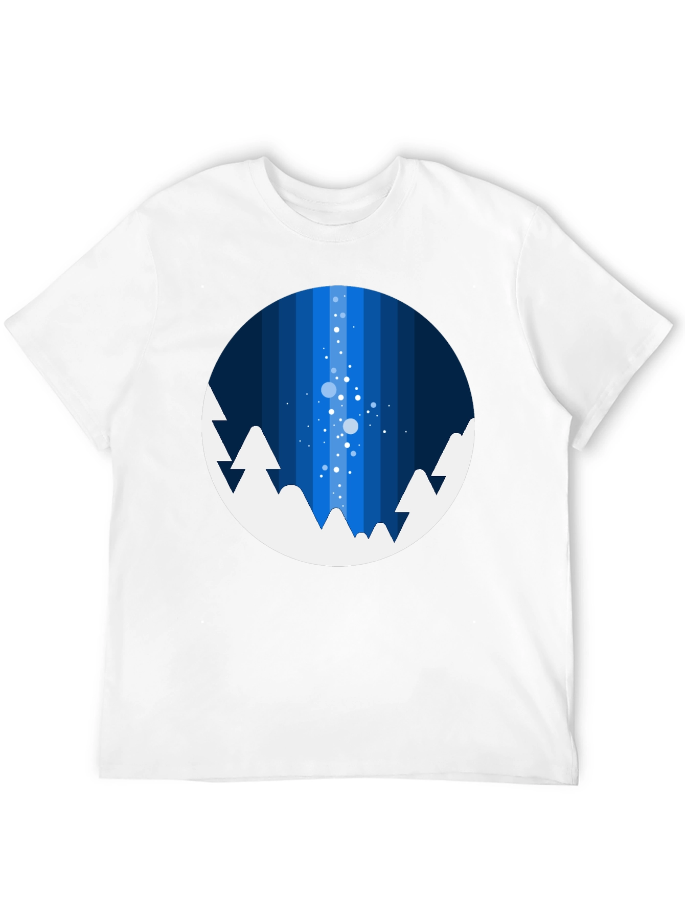 Modern Winterscape Graphic Tee