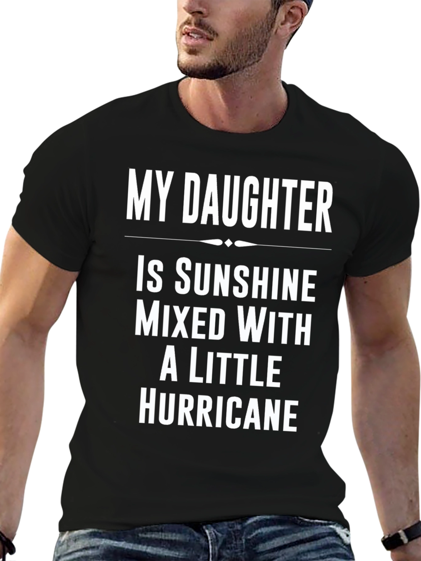 My Daughter is Sunshine T-Shirt - Funny Dad Tee