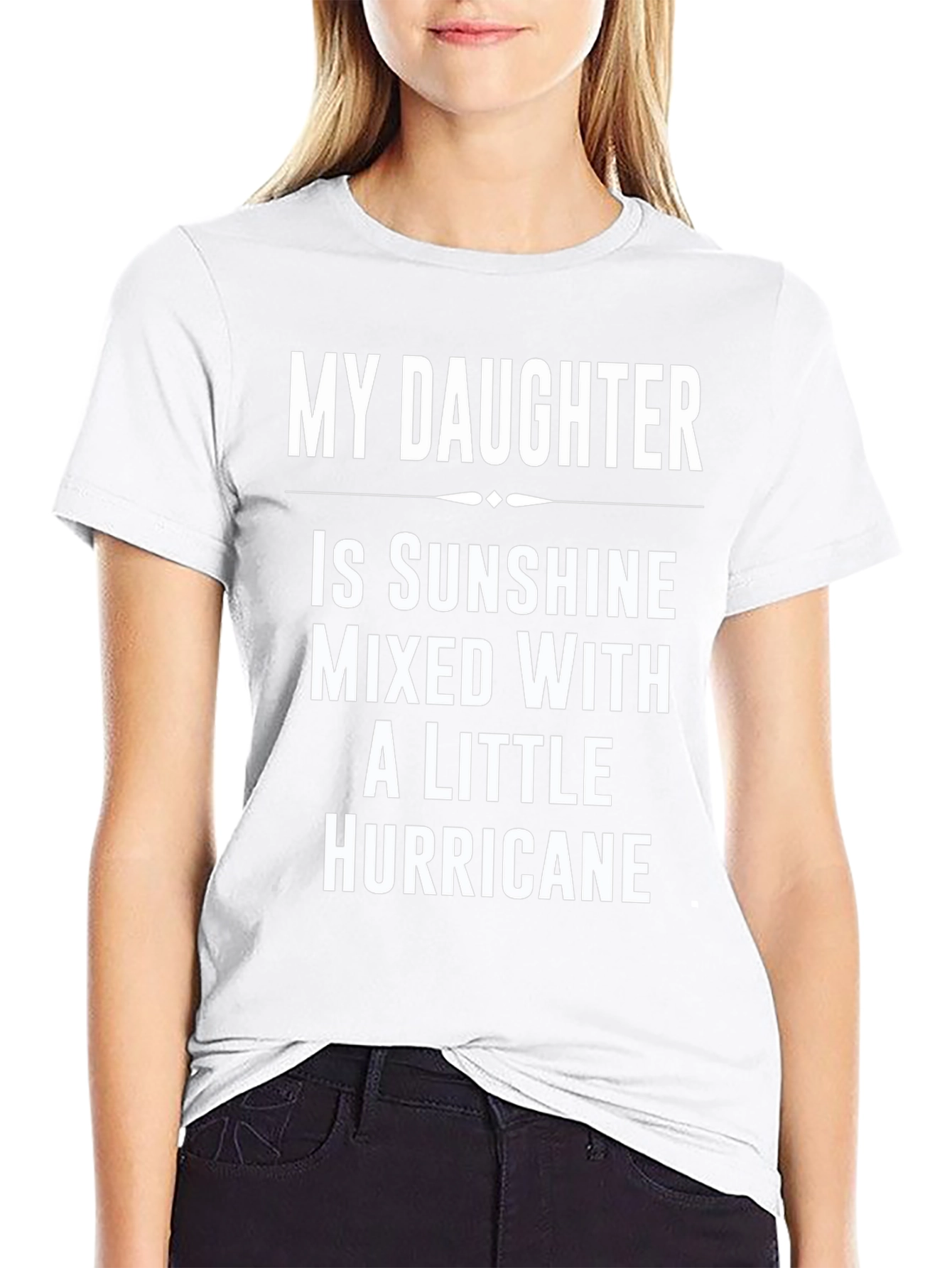 My Daughter is Sunshine T-Shirt - Funny Dad Tee