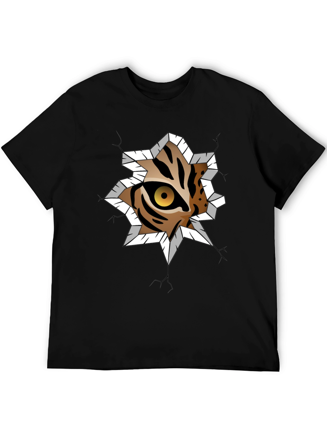 Tiger Eye Graphic Tee - Breakout Design