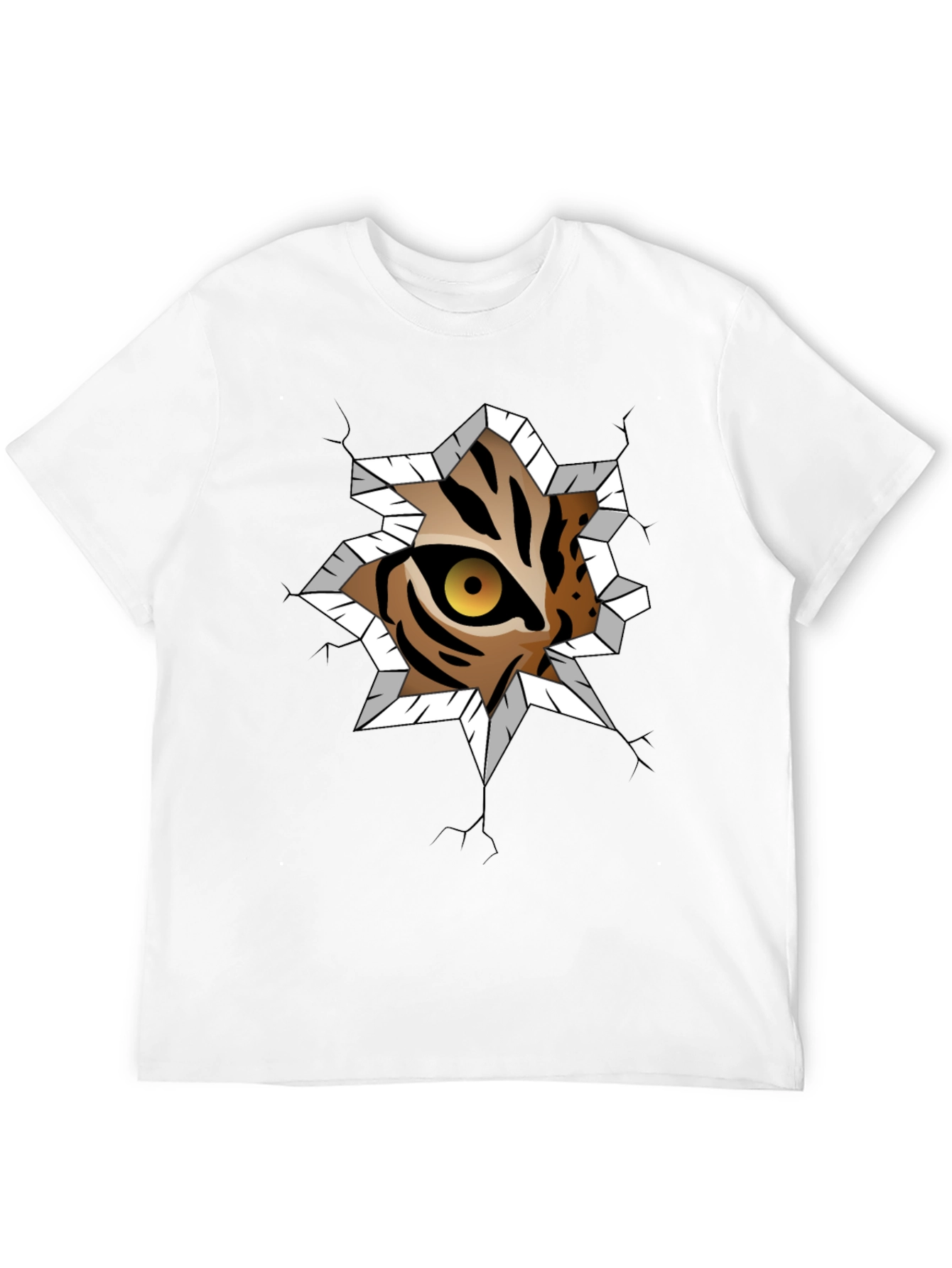 Tiger Eye Graphic Tee - Breakout Design