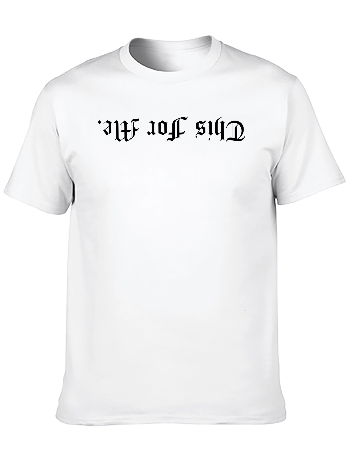 Dark Gothic Style This For All Black T-Shirt
