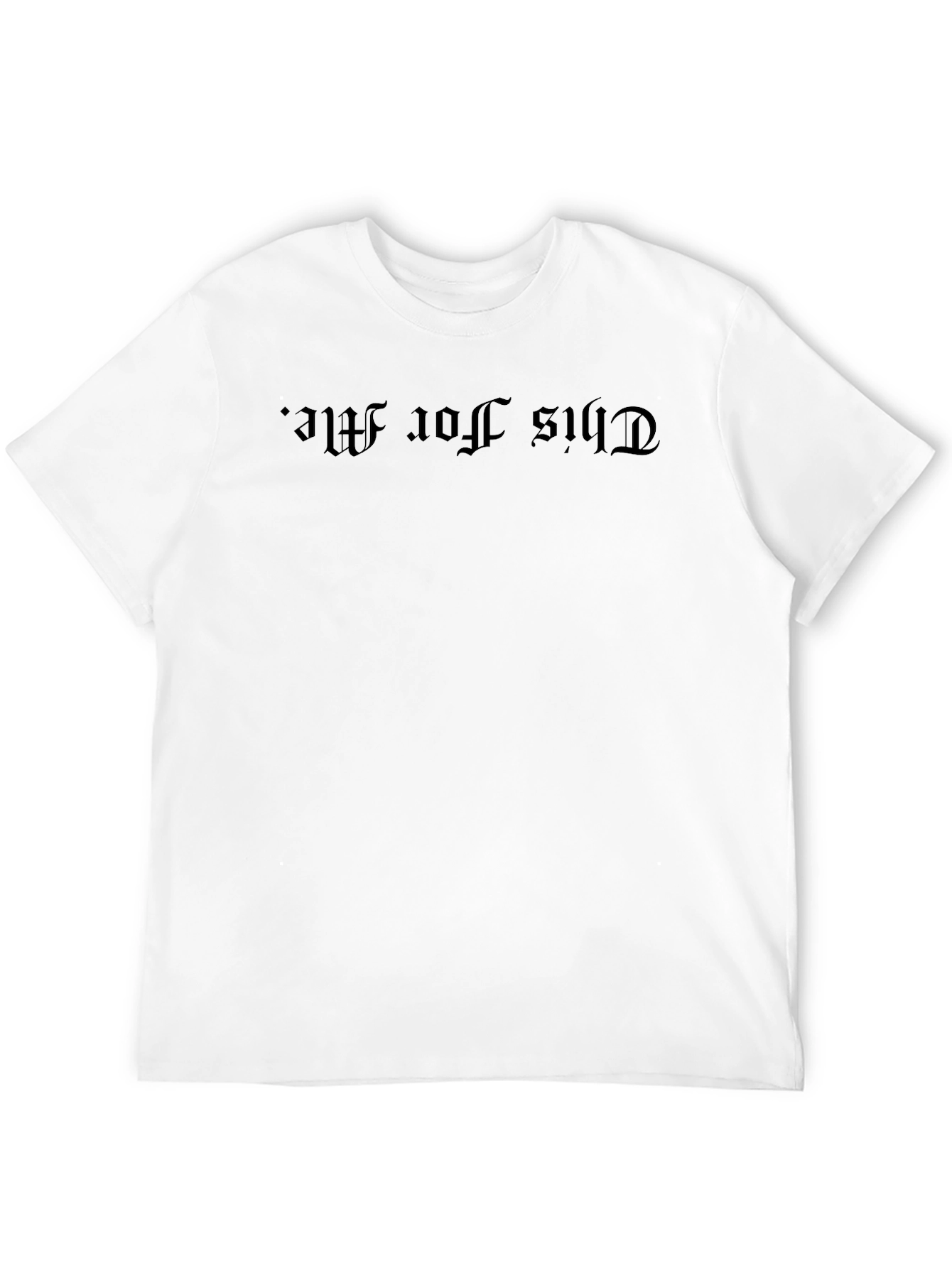 Dark Gothic Style This For All Black T-Shirt