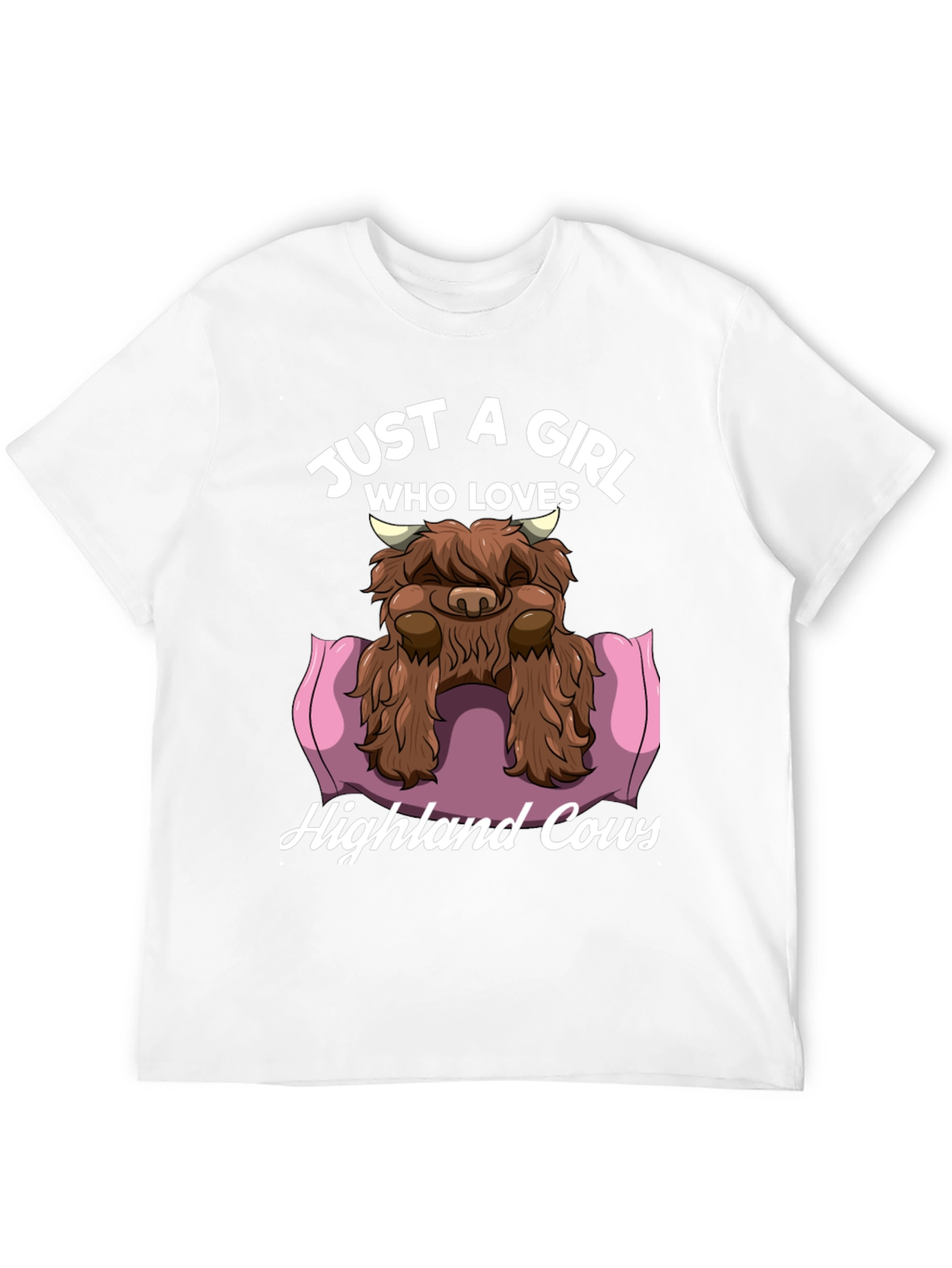 Highland Cow Lover Graphic Tee